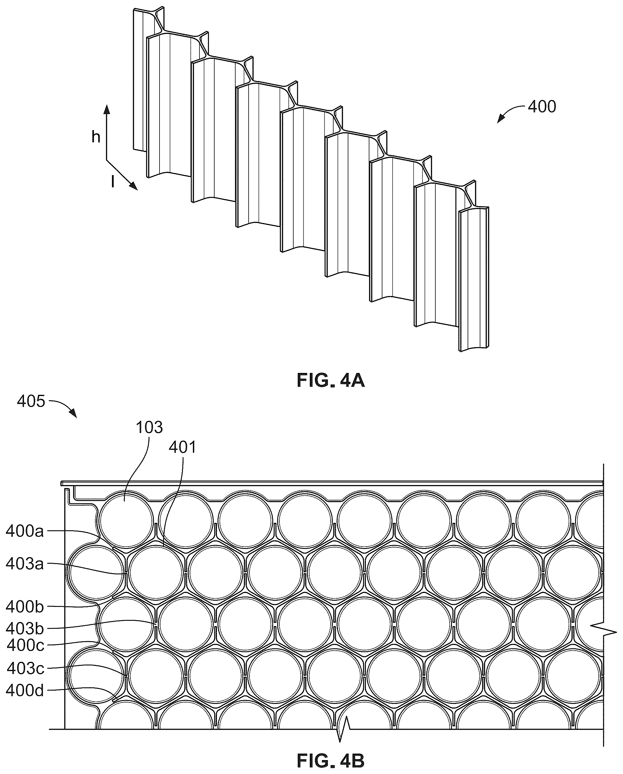 Patent US12097681 Figure 5 – Intercellular structure for battery module