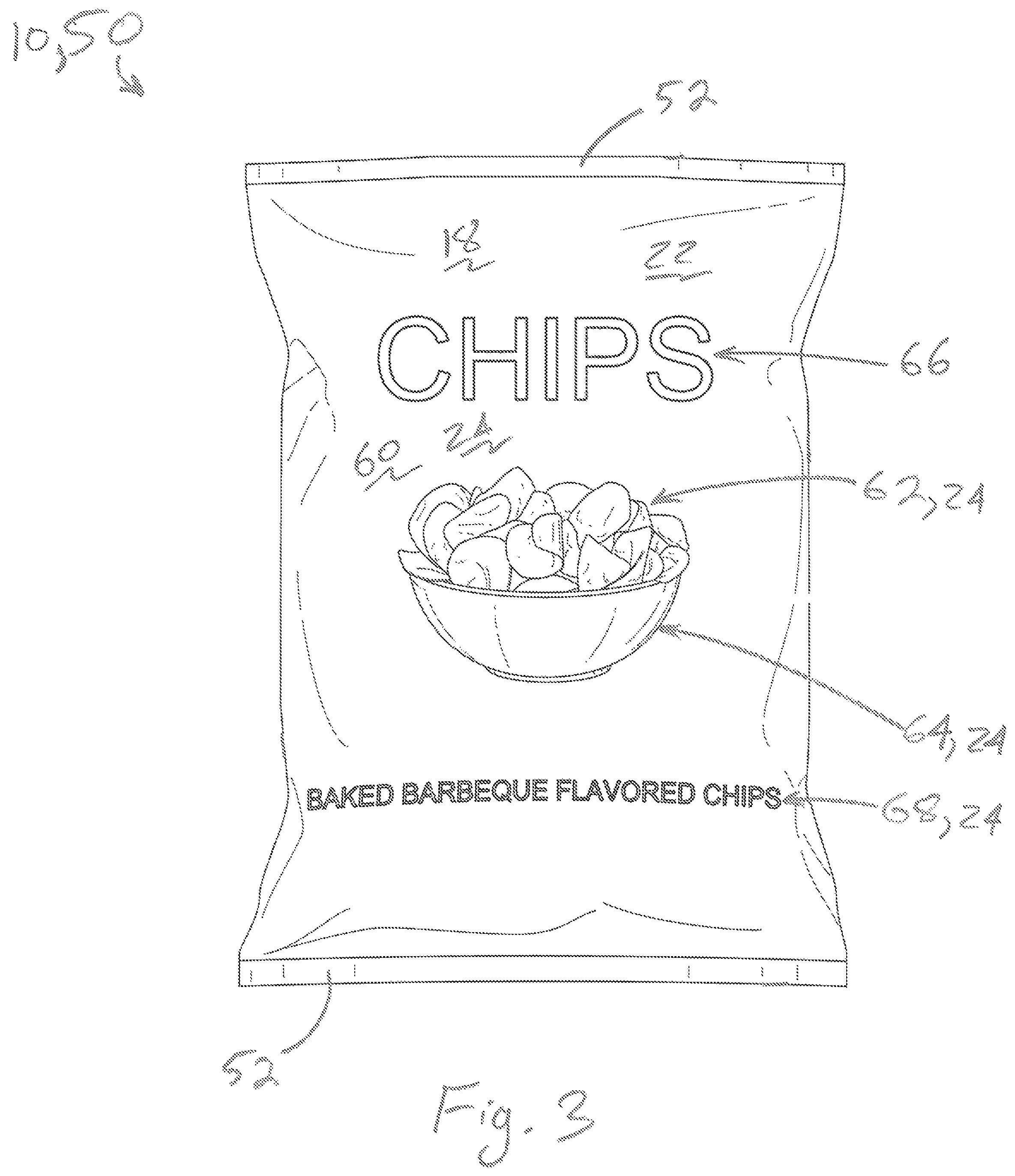 Patent US12097687 Figure 2 – Phosphorescent packaging materials