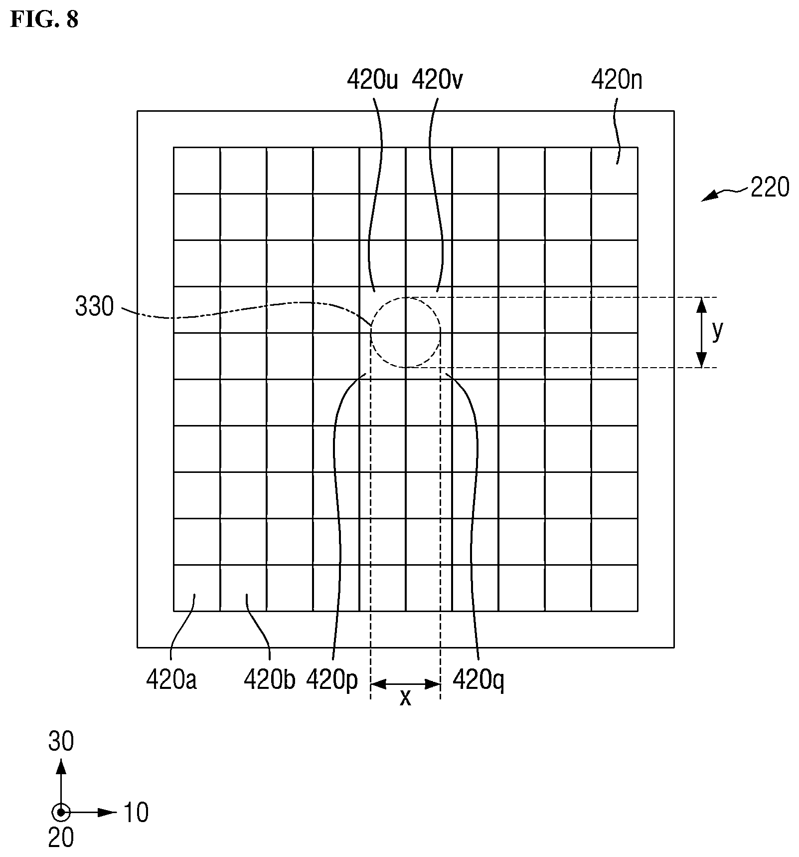 Patent US12097696 Figure 8 – Fringe information measuring apparatus and substrate treating system including the same