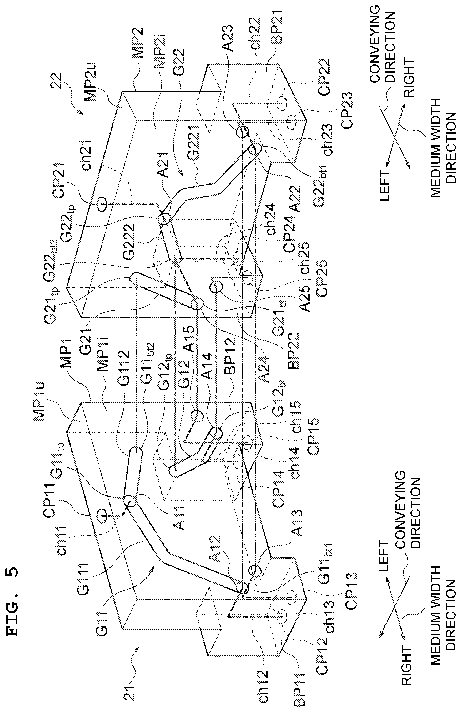 Patent US12097698 Figure 5 – Head system