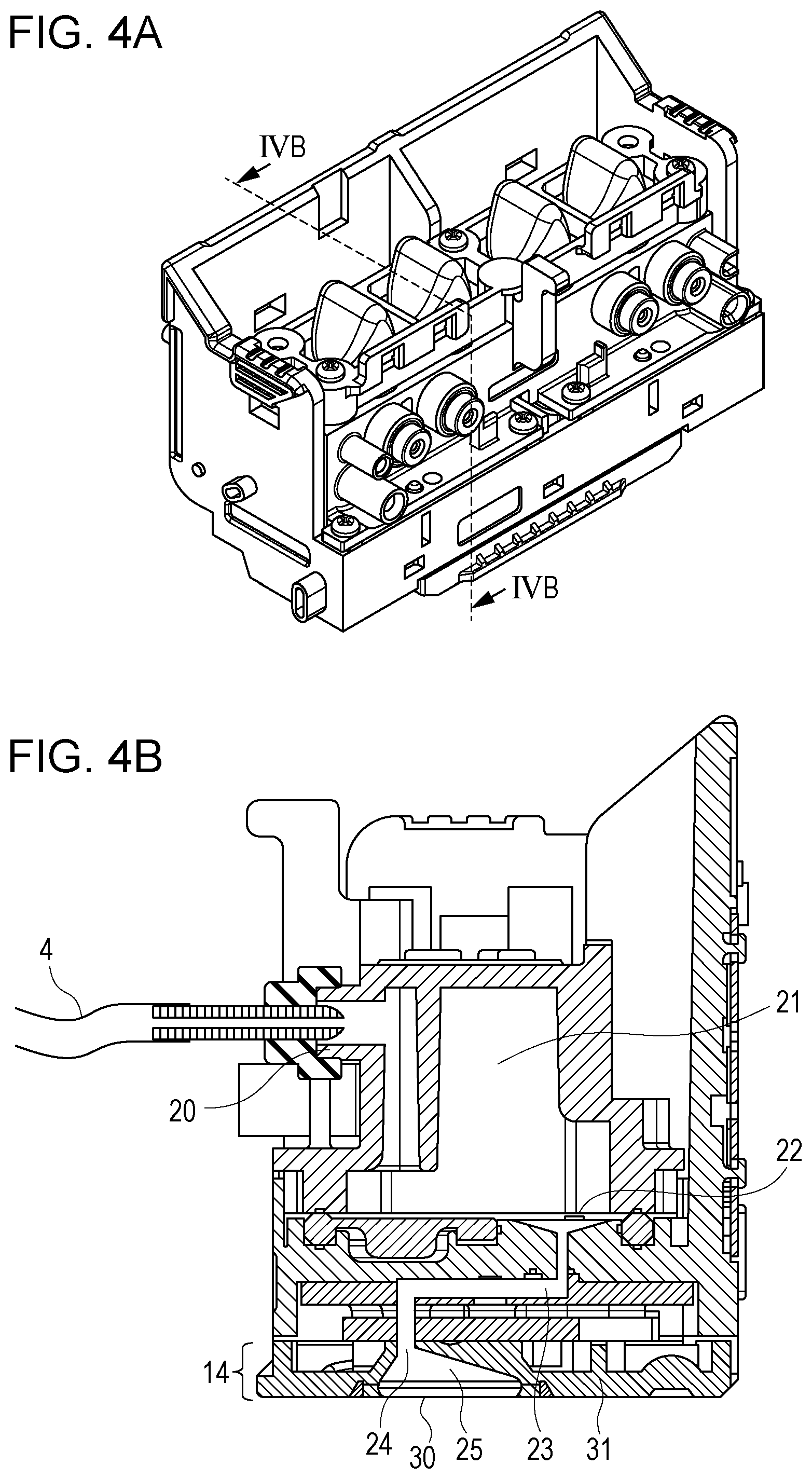 Patent US12097699 Figure 4 – Liquid discharge head and liquid discharge apparatus