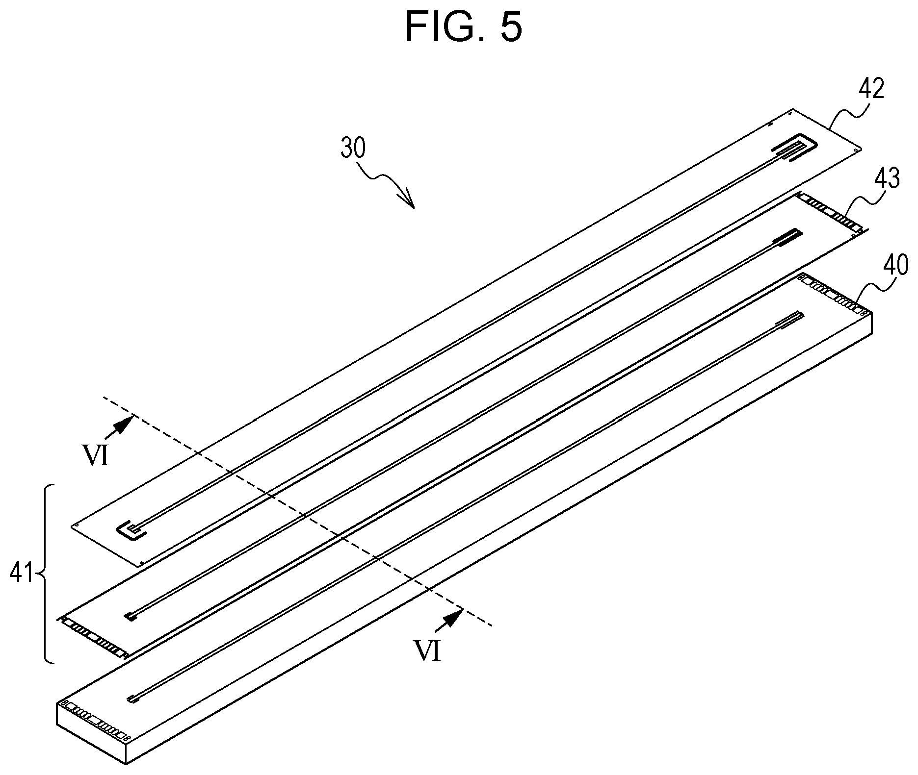 Patent US12097699 Figure 5 – Liquid discharge head and liquid discharge apparatus