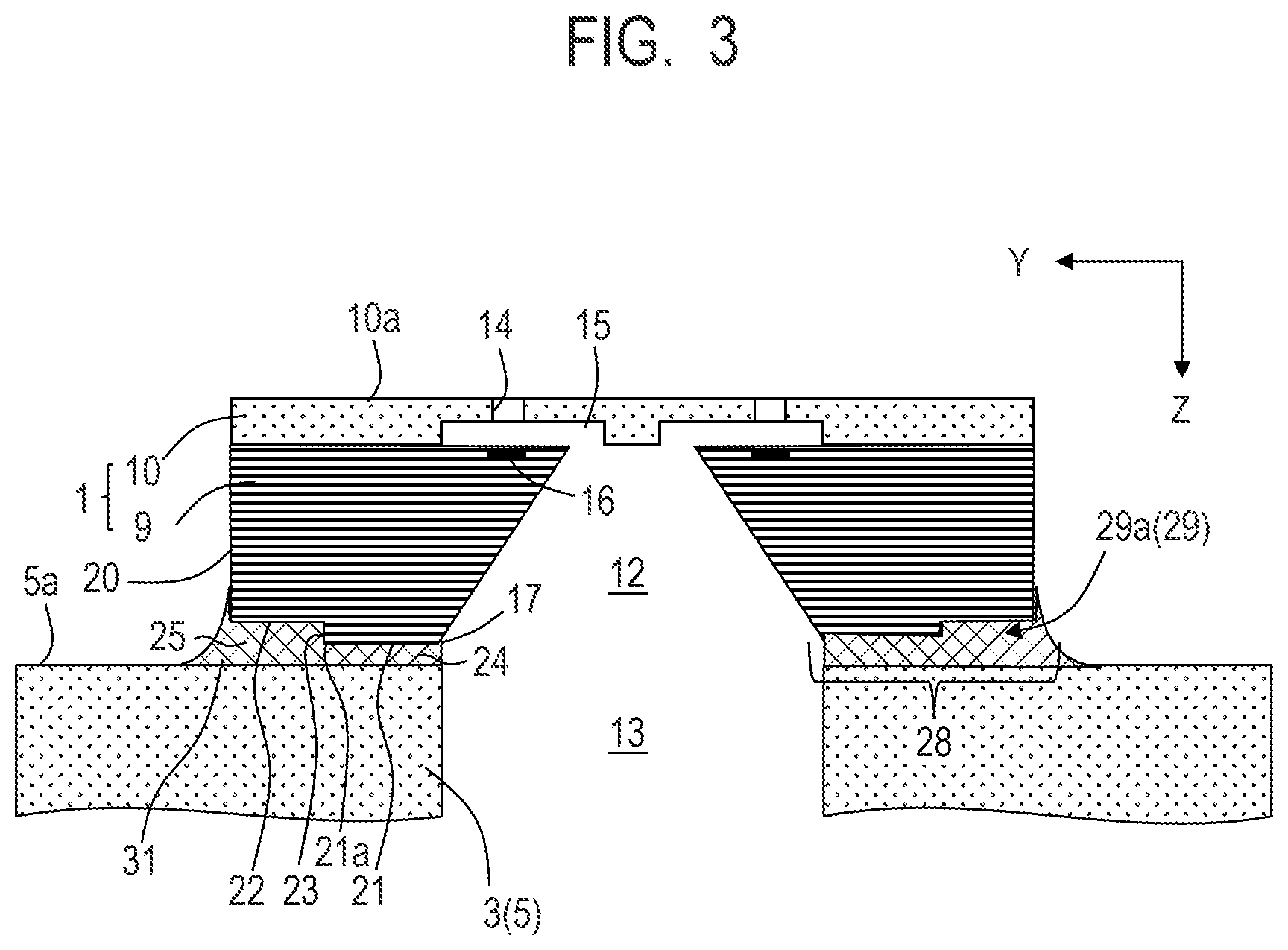 Patent US12097700 Figure 3 – Liquid ejection head and manufacturing method thereof