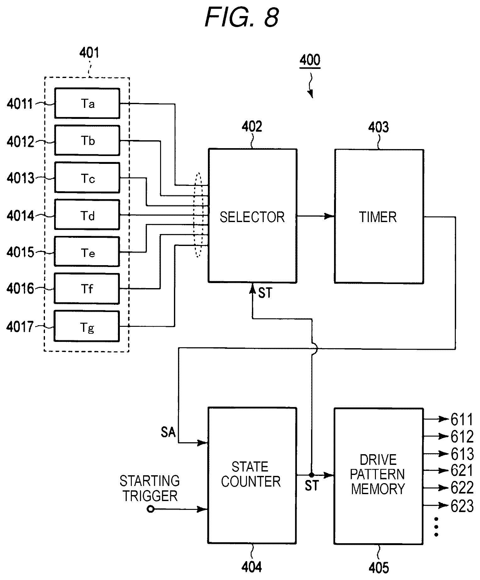 Patent US12097702 Figure 6 – Inkjet head