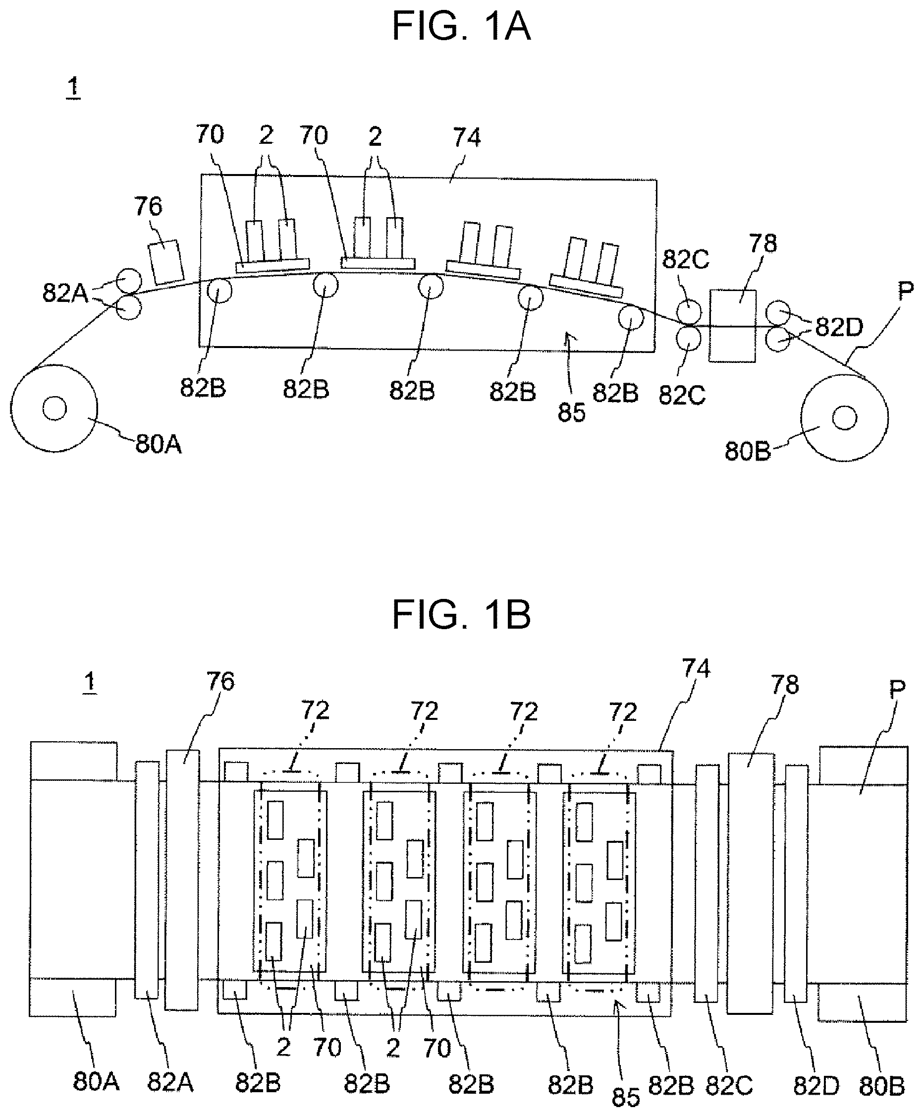 Patent US12097703 Figure 1 – Piezoelectric actuator, liquid discharge head, and recording device