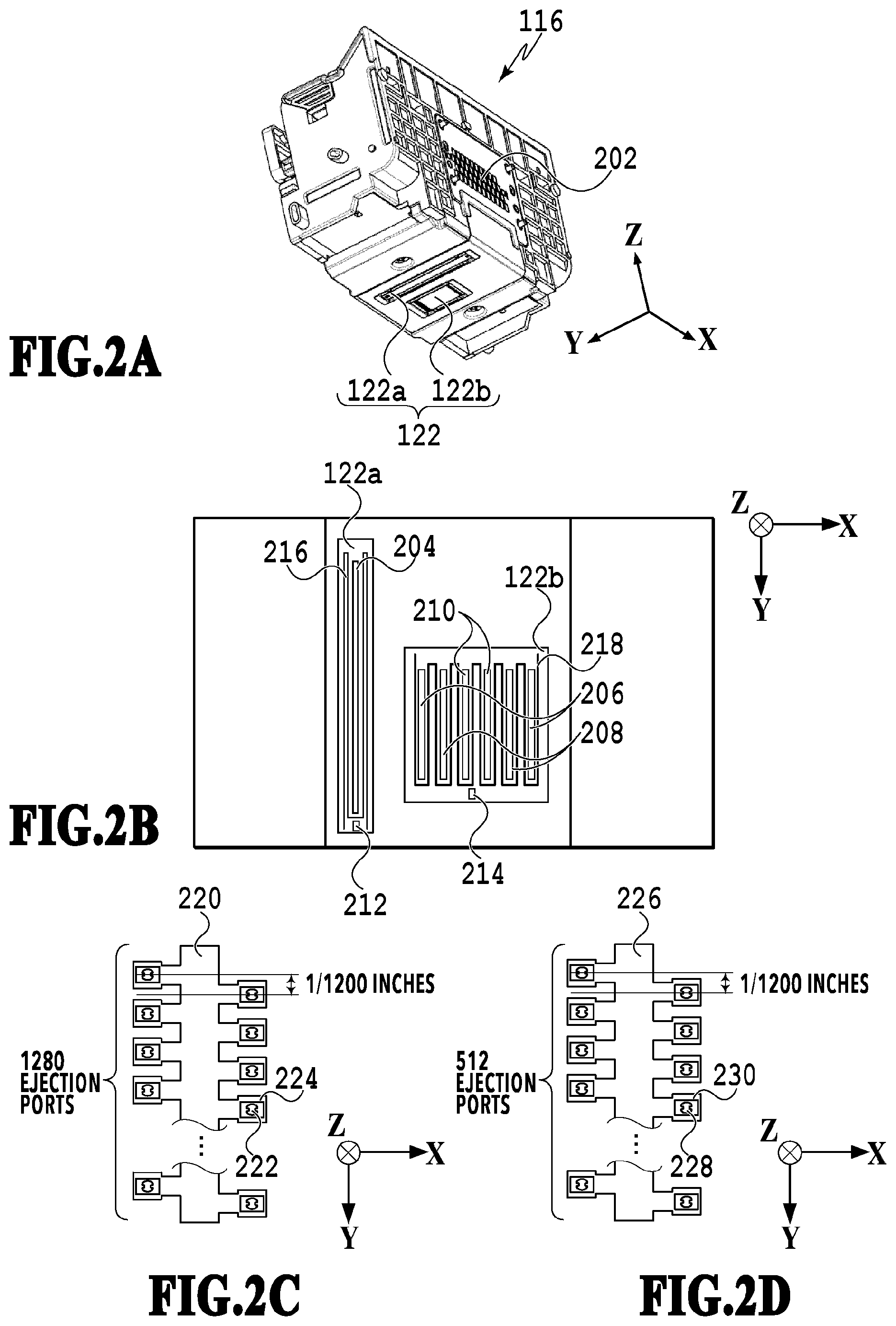 Patent US12097704 Figure 2 – Printing apparatus