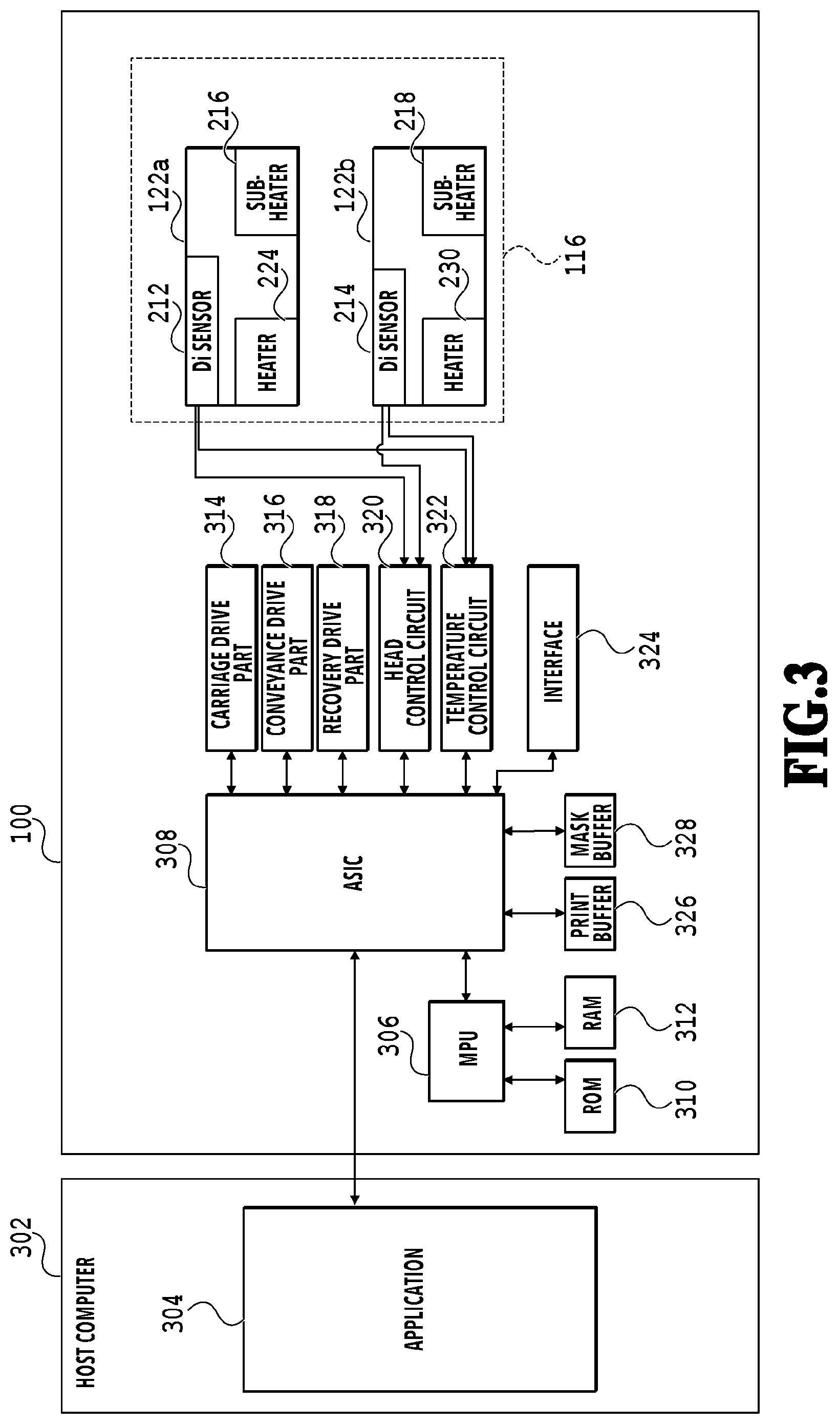 Patent US12097704 Figure 3 – Printing apparatus
