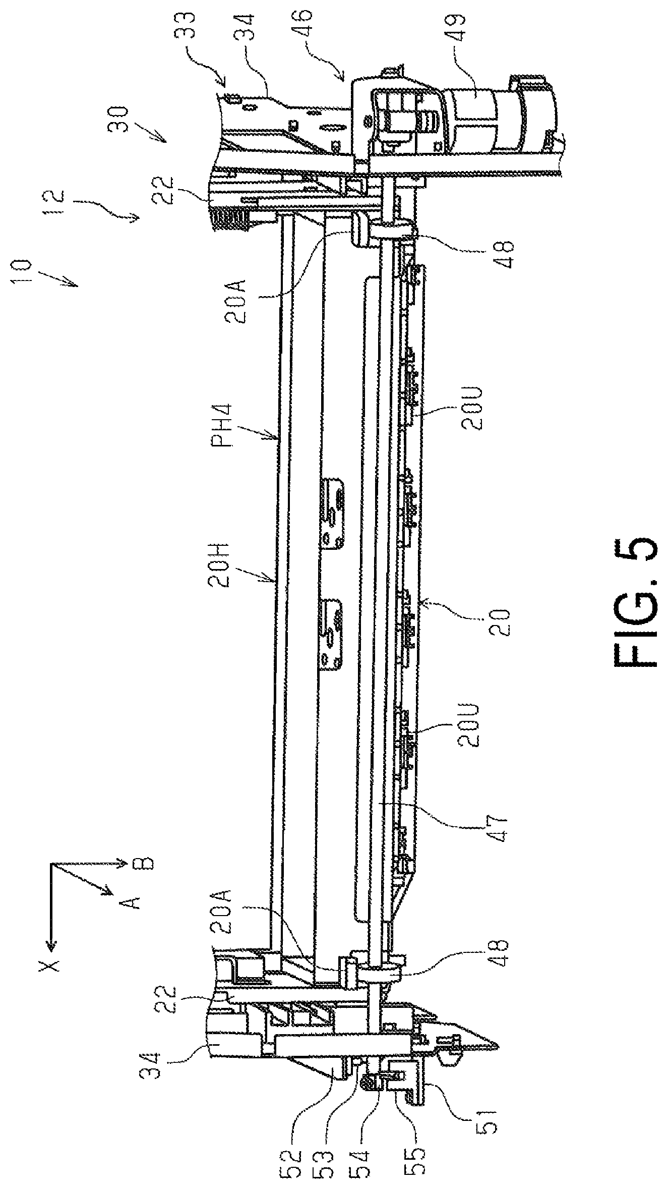 Patent US12097705 Figure 5 – Recording device