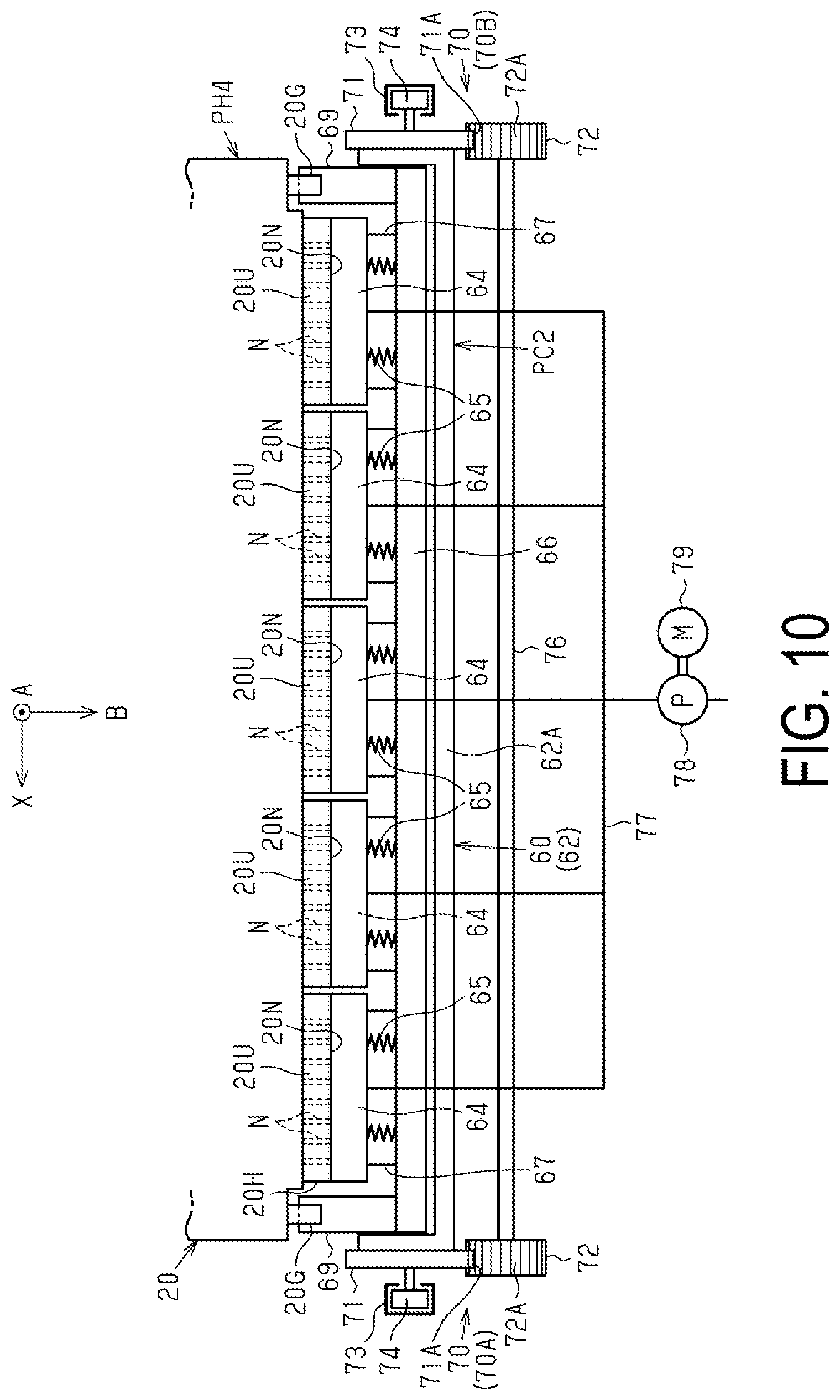 Patent US12097705 Figure 8 – Recording device