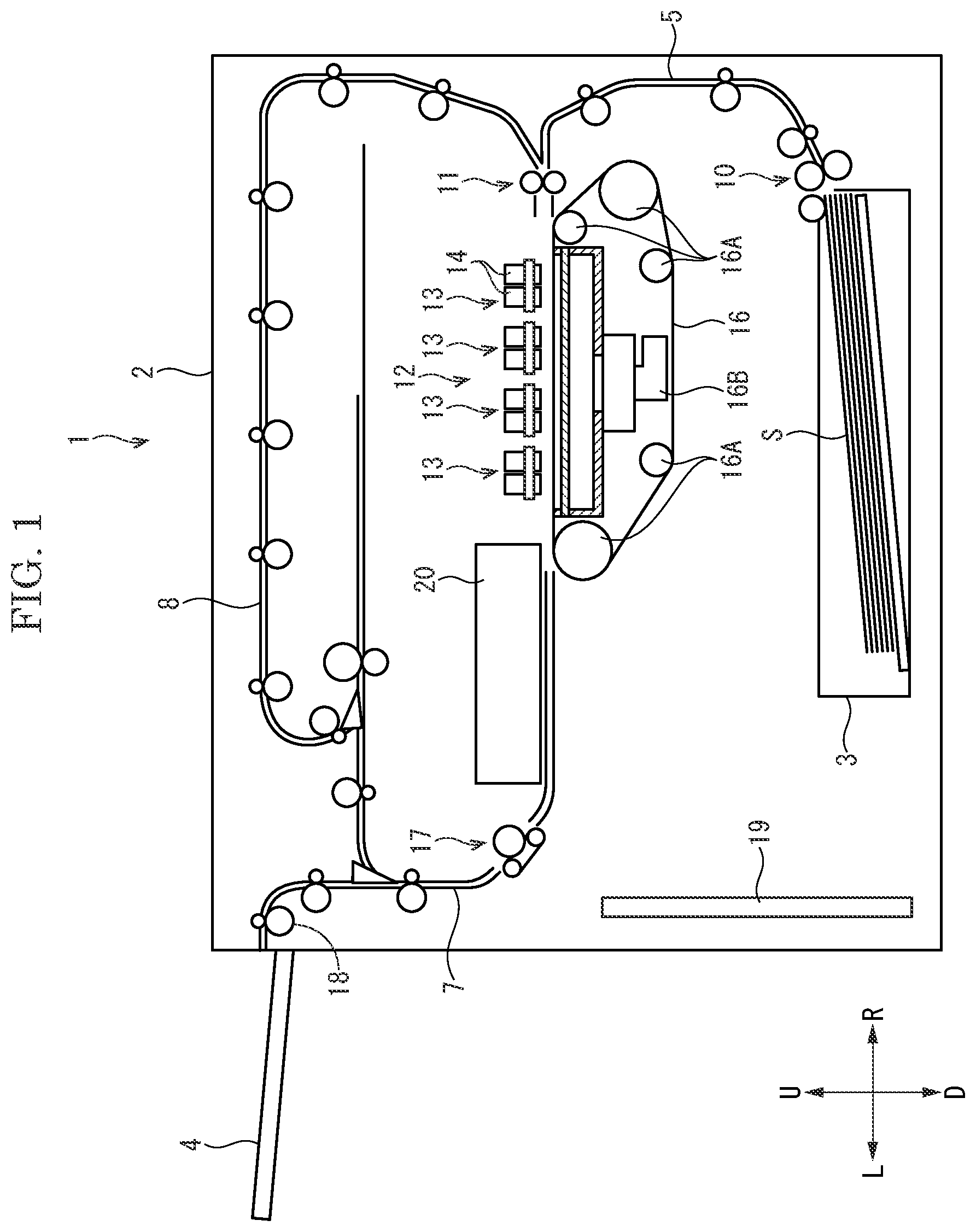 Patent US12097707 Figure 1 – Wiping device, image forming apparatus and wiping method