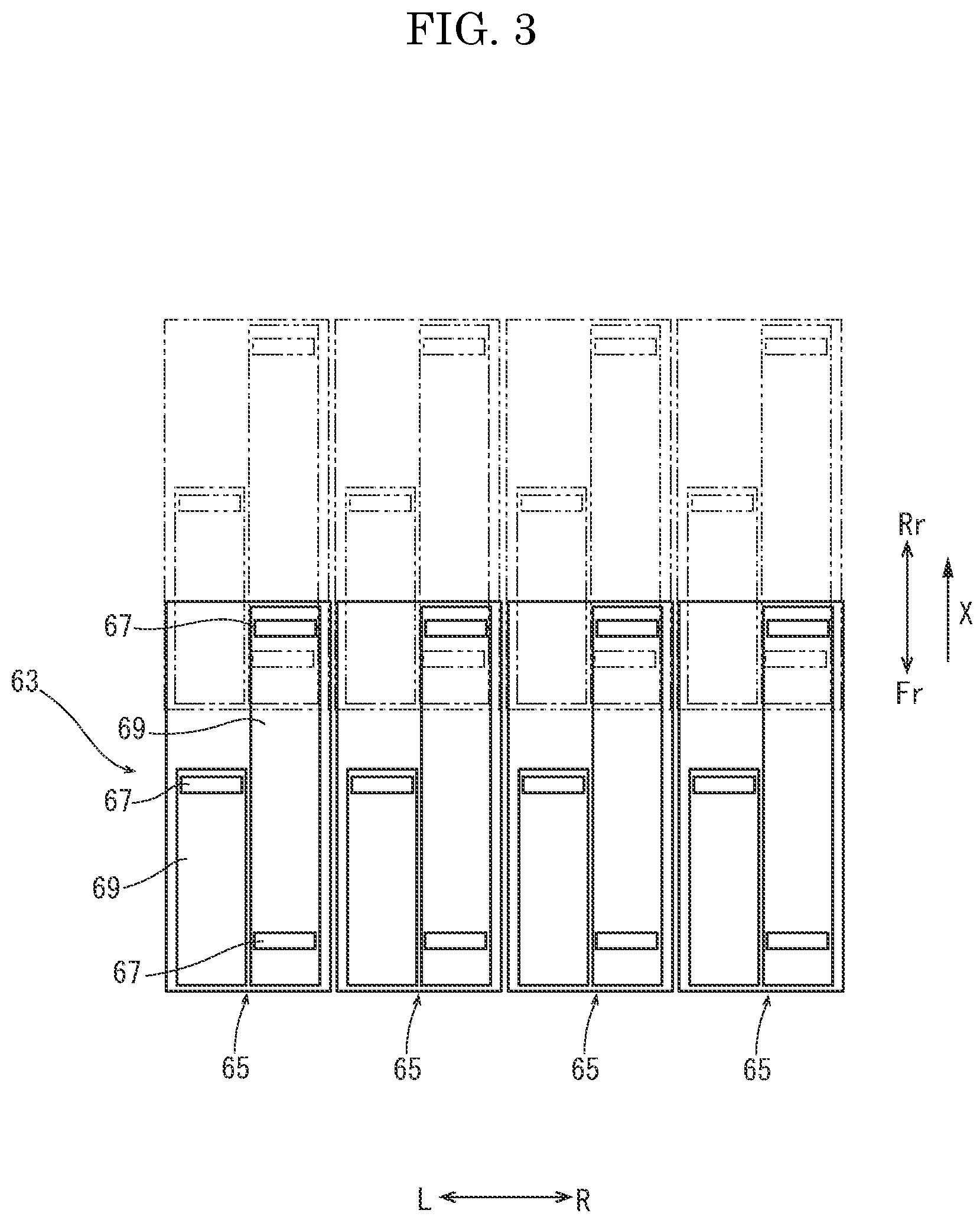 Patent US12097708 Figure 3 – Inkjet recording apparatus