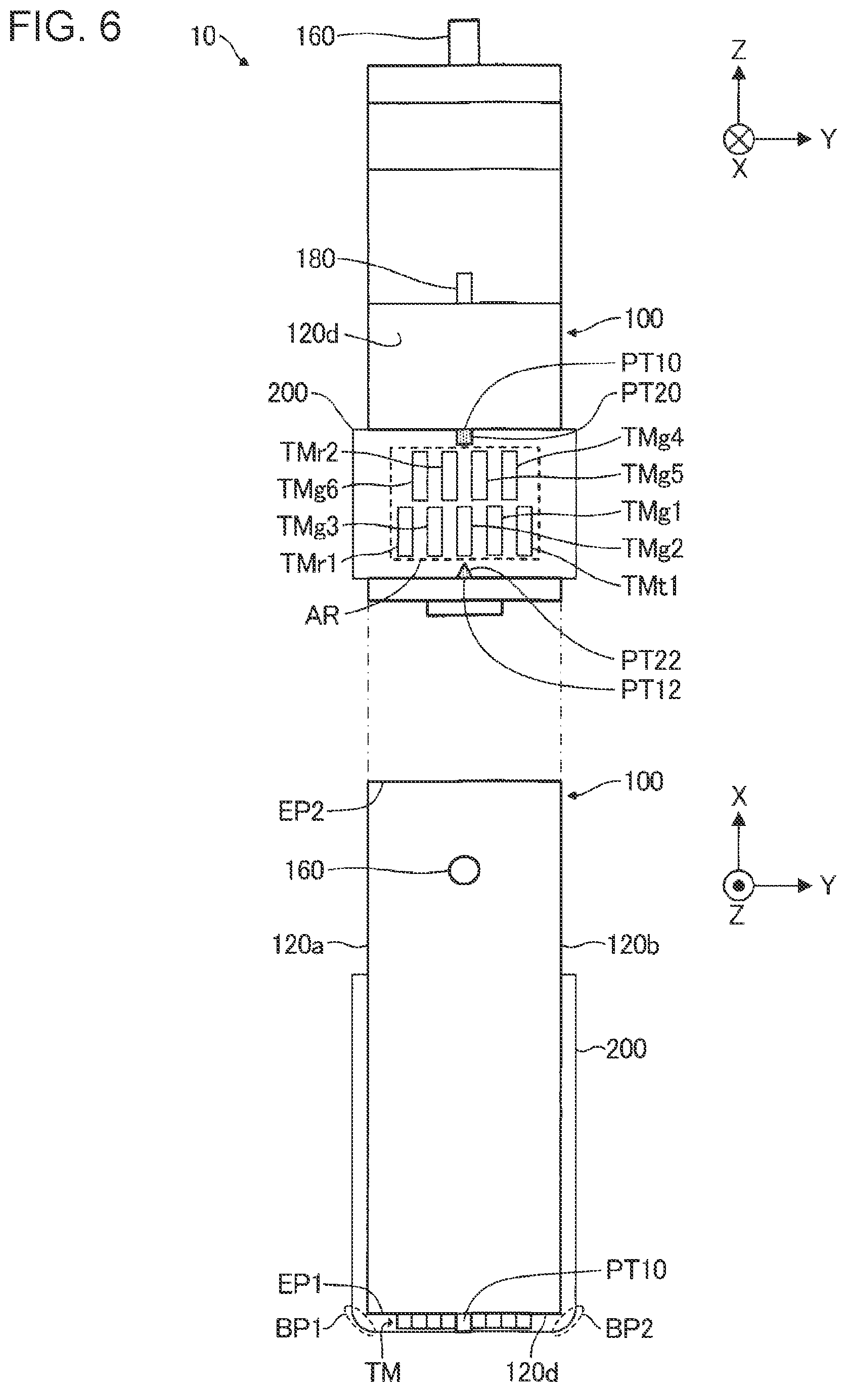 Patent US12097712 Figure 5 – Storage device and liquid ejection apparatus