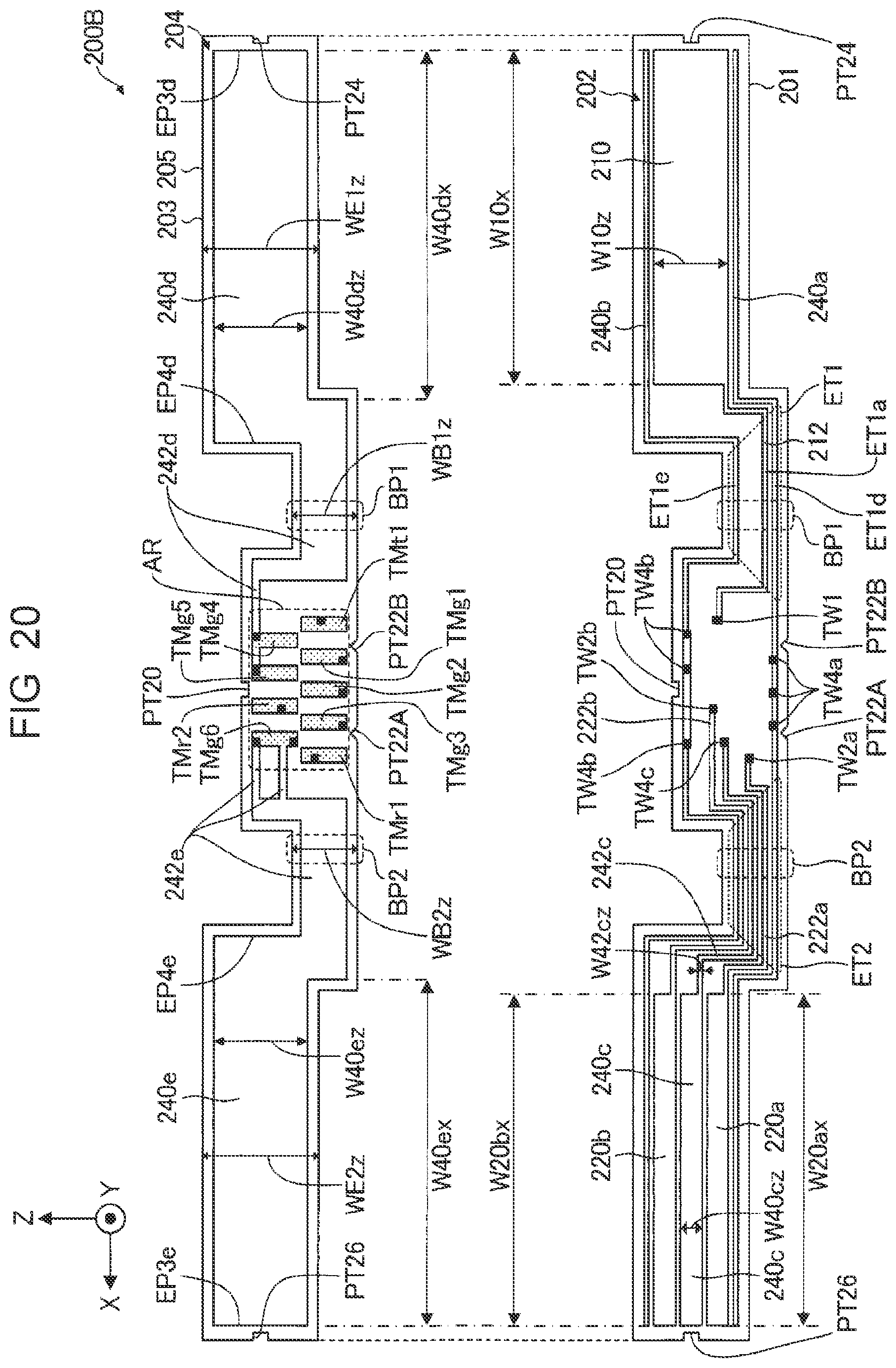 Patent US12097712 Figure 16 – Storage device and liquid ejection apparatus