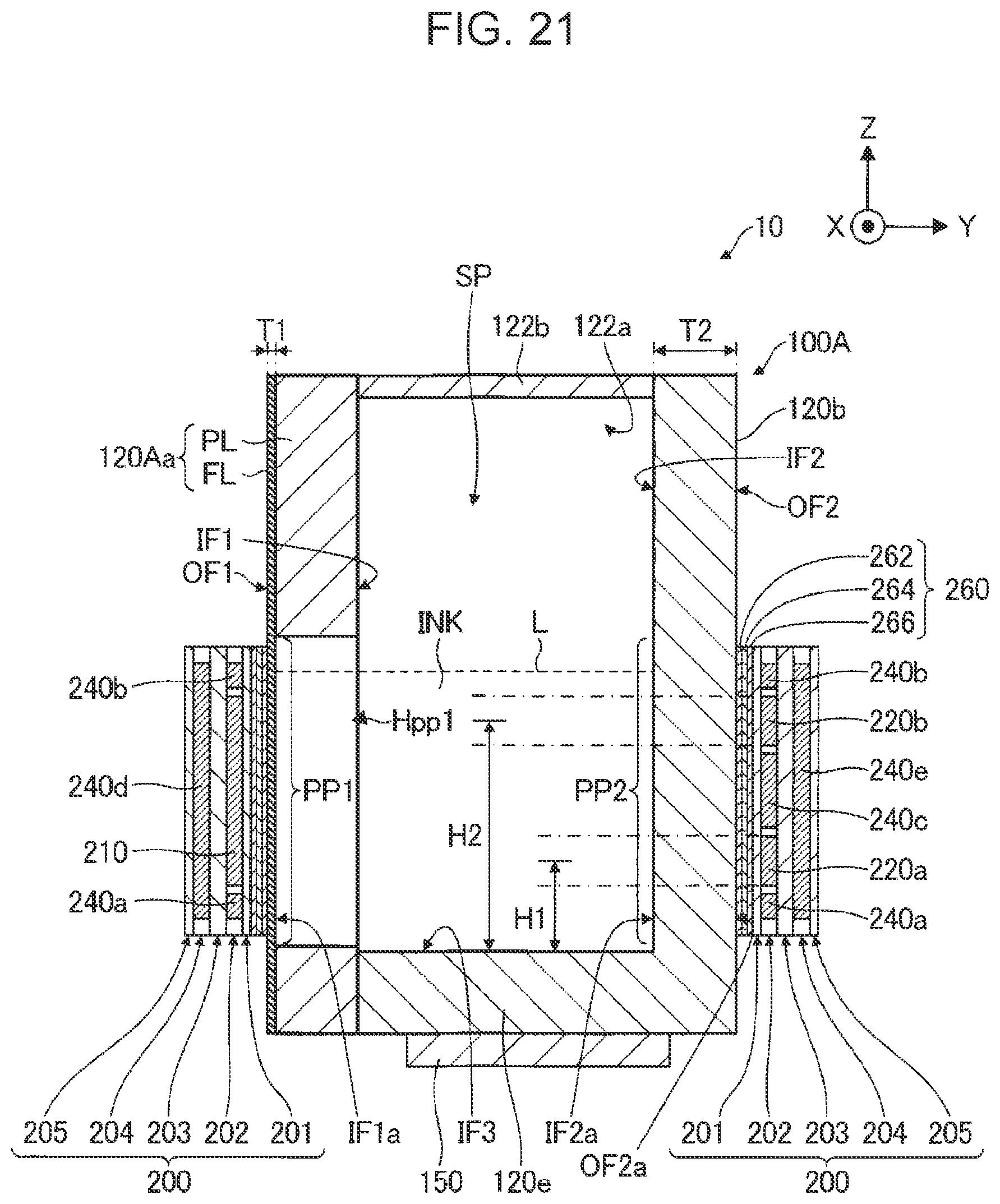 Patent US12097712 Figure 17 – Storage device and liquid ejection apparatus