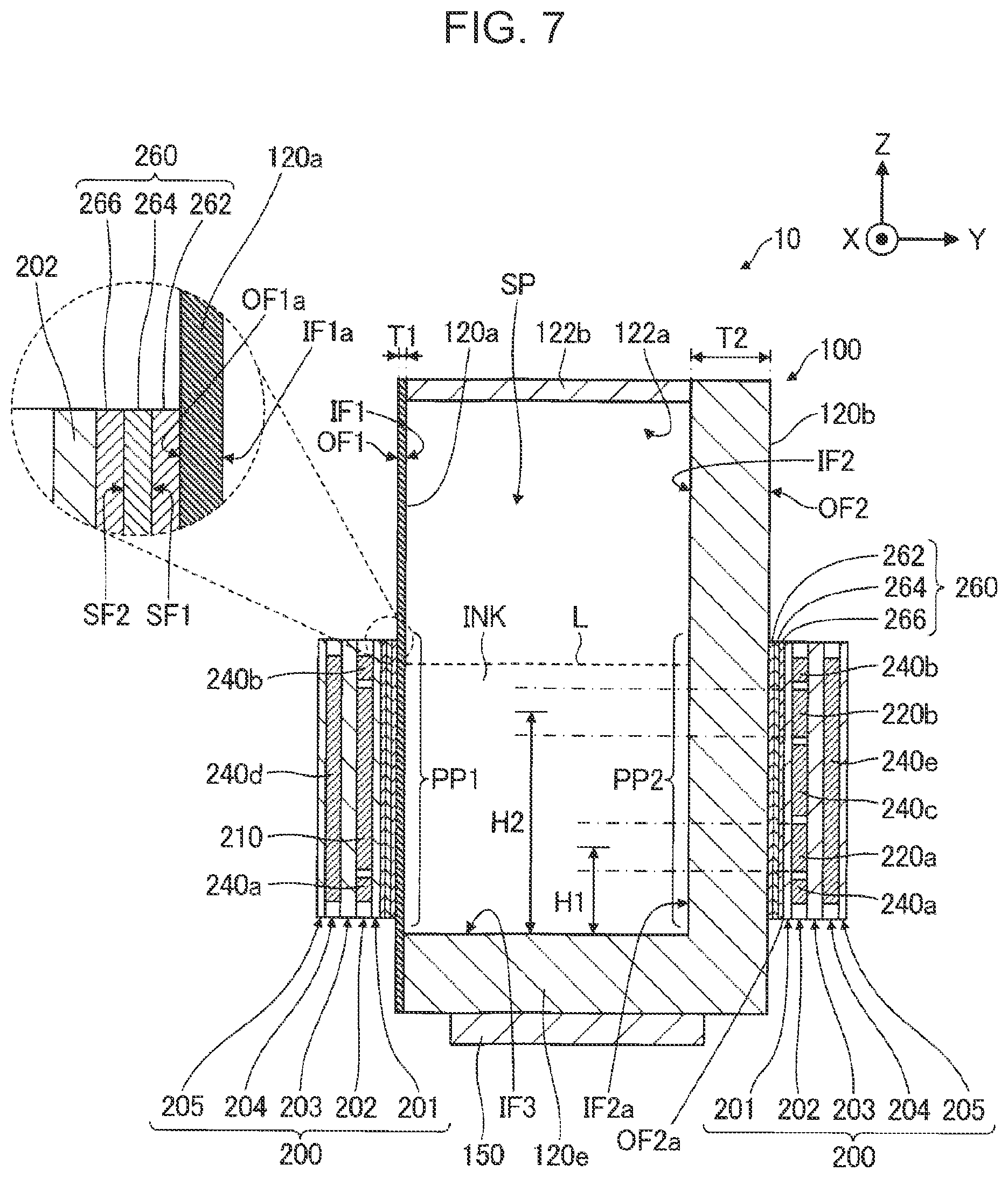 Patent US12097713 Figure 6 – Storage device and liquid ejection apparatus