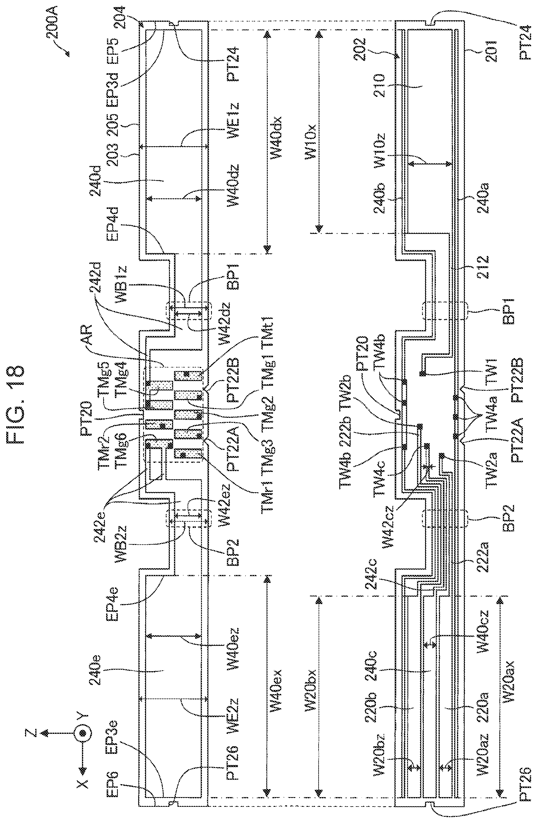 Patent US12097713 Figure 14 – Storage device and liquid ejection apparatus