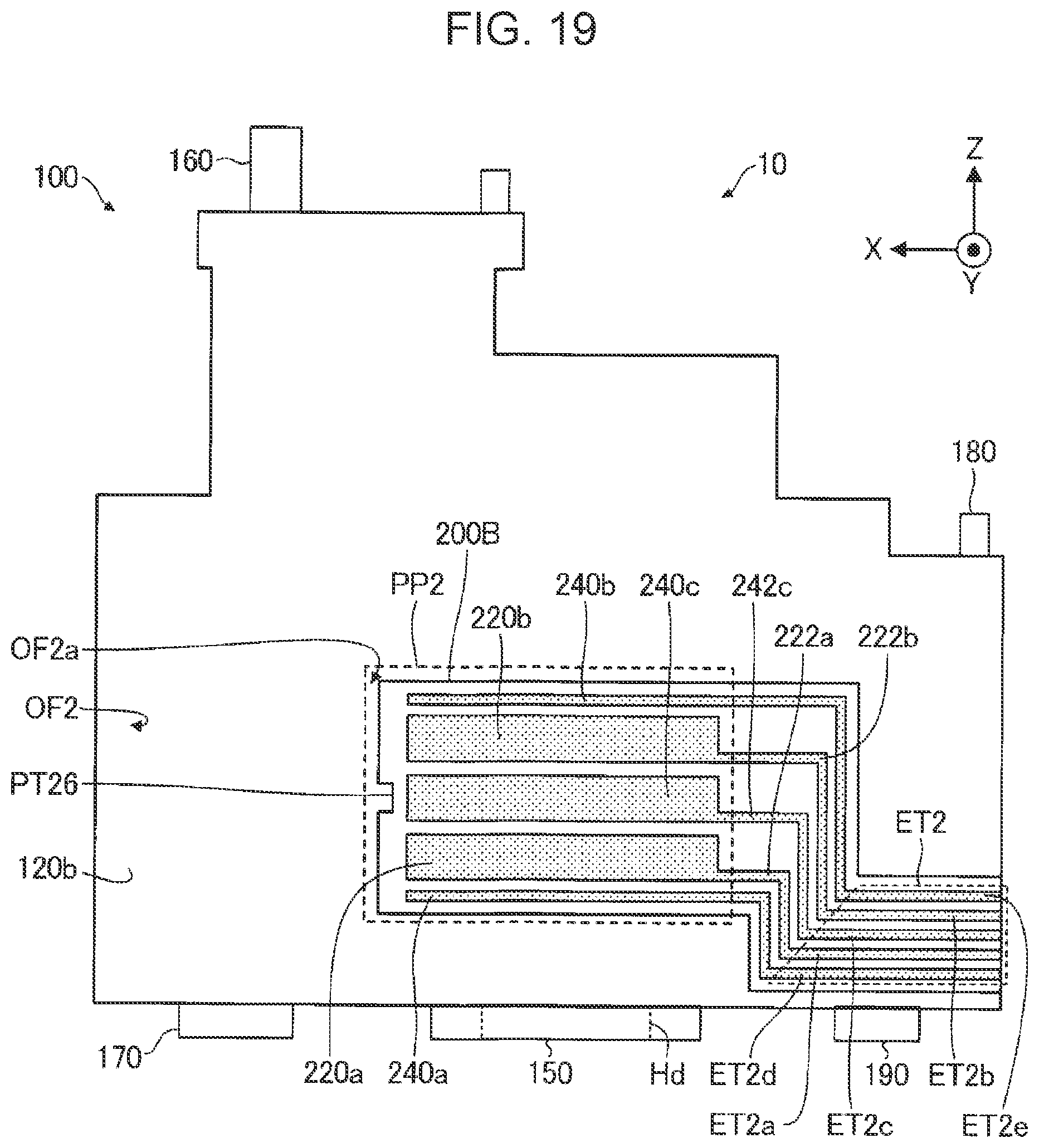 Patent US12097713 Figure 15 – Storage device and liquid ejection apparatus