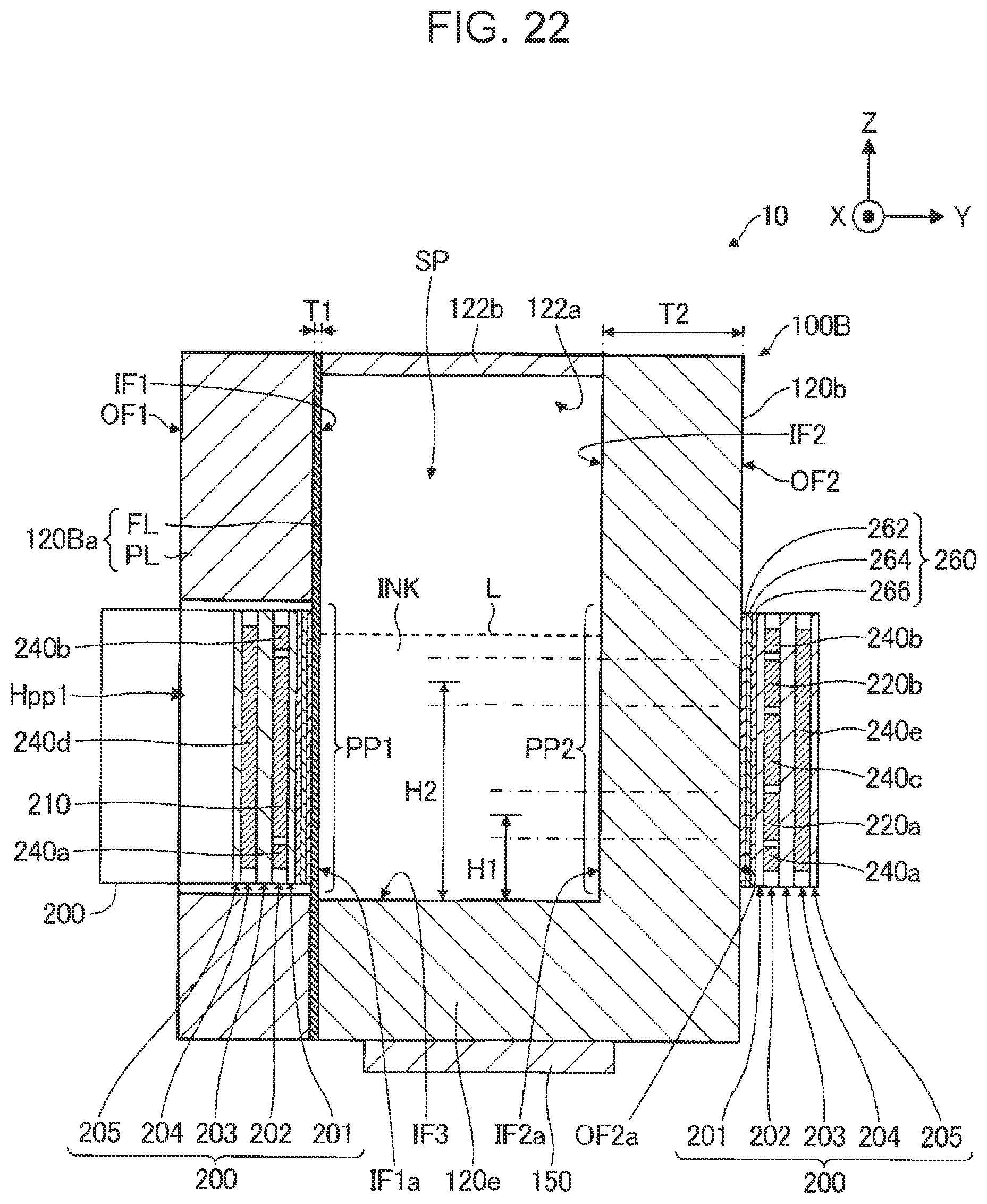 Patent US12097713 Figure 18 – Storage device and liquid ejection apparatus