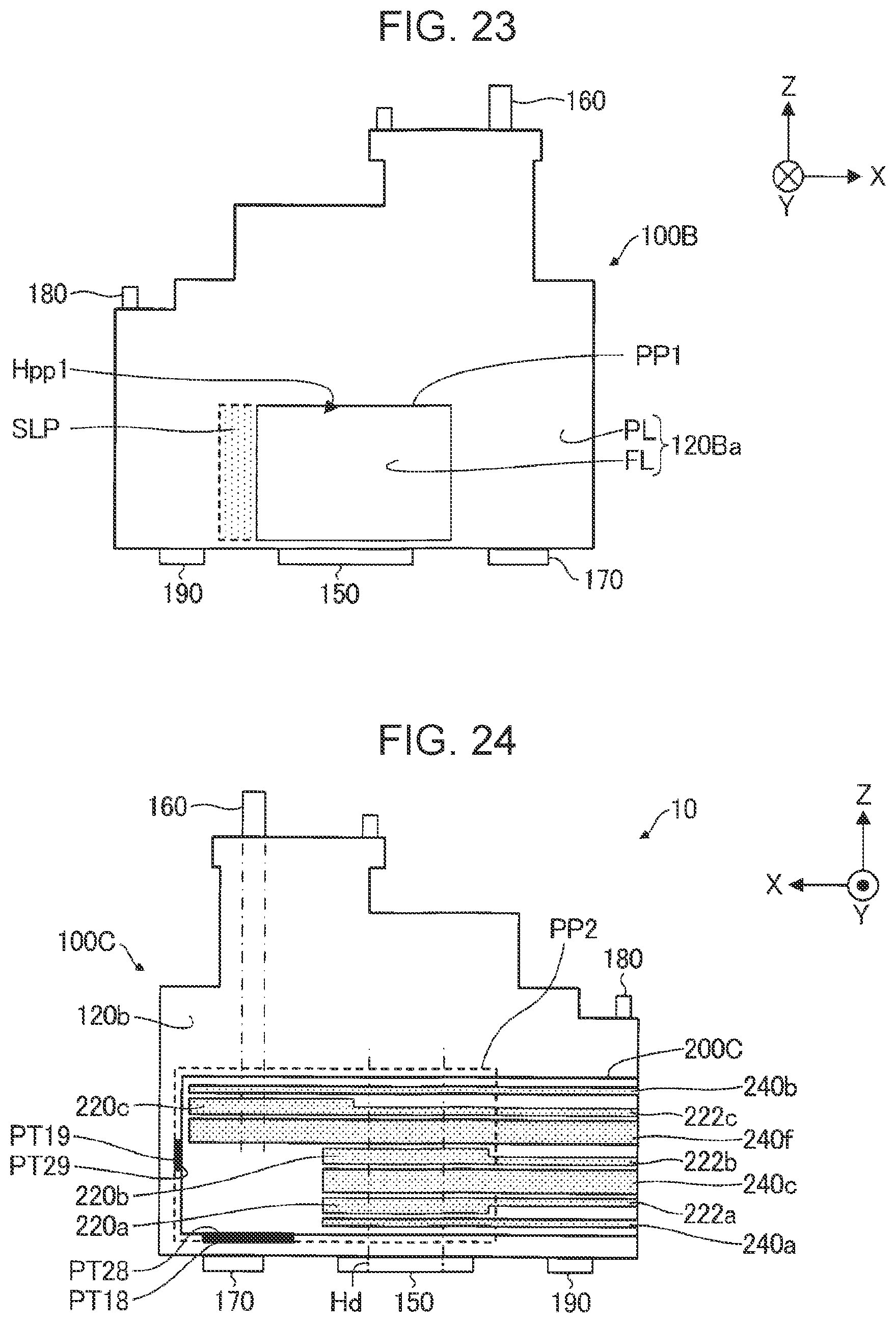 Patent US12097713 Figure 19 – Storage device and liquid ejection apparatus