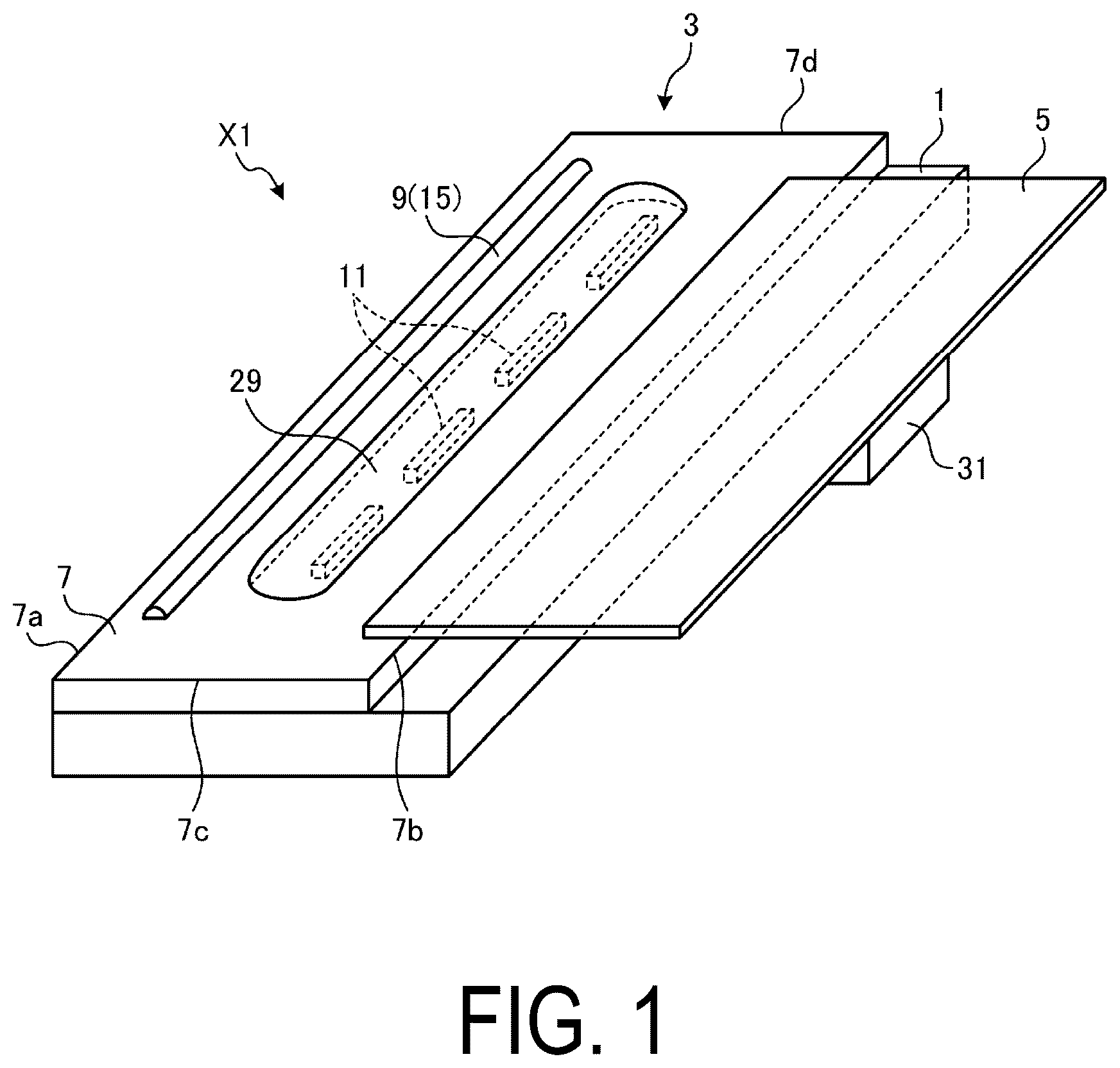 Patent US12097715 — Thermal head and thermal printer — Figure 1
