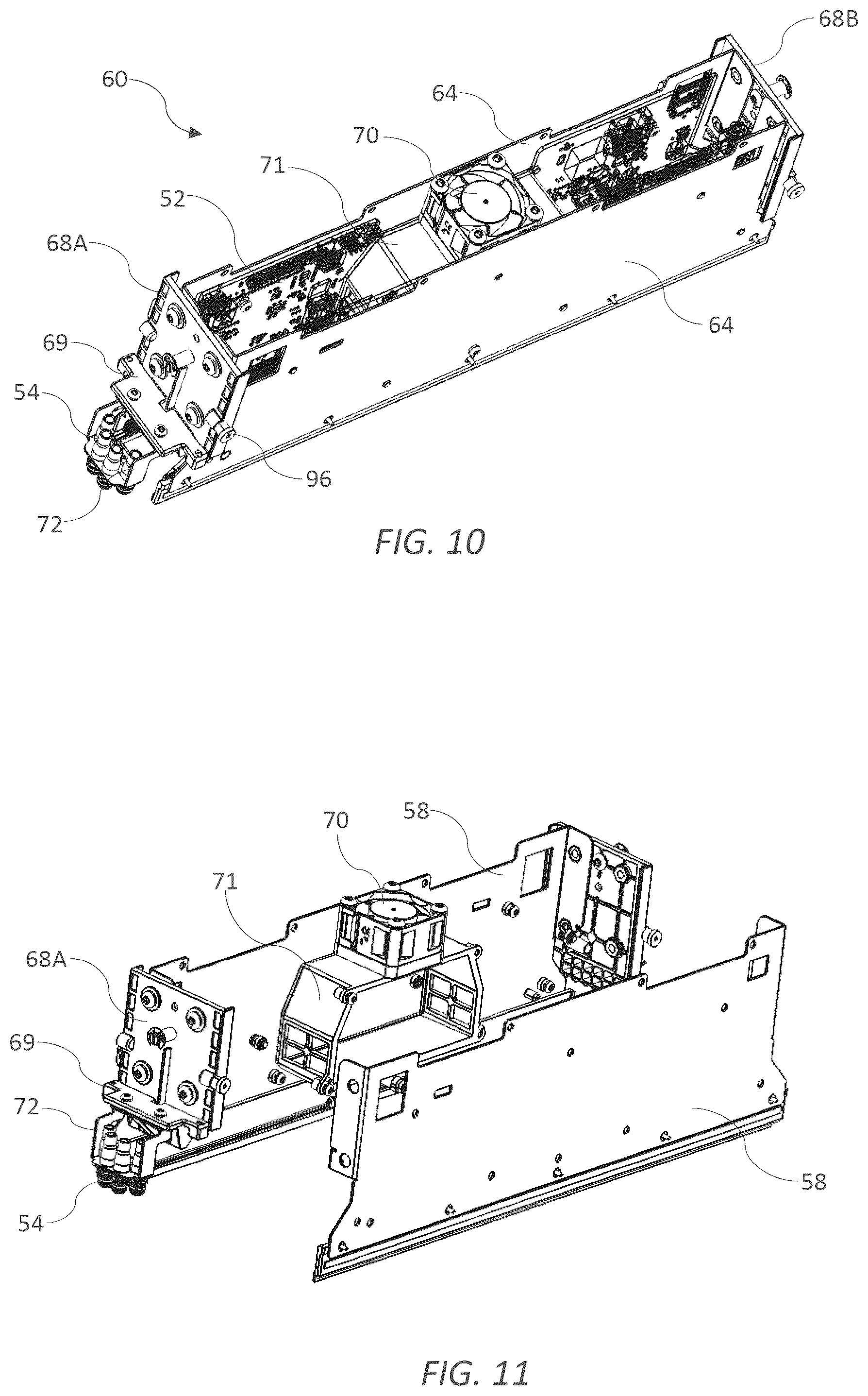 Patent US12097716 Figure 5 – Orientation-agnostic print module and multiple print module array