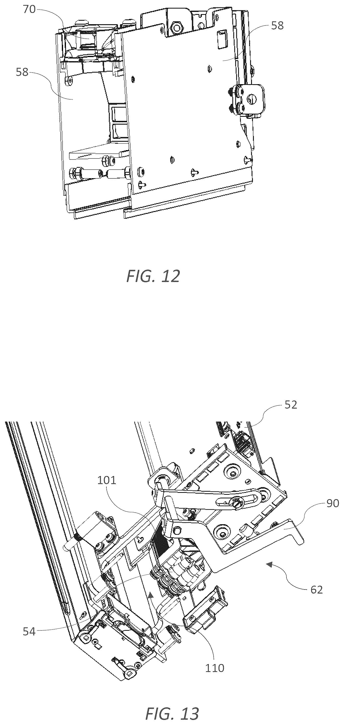 Patent US12097716 Figure 6 – Orientation-agnostic print module and multiple print module array