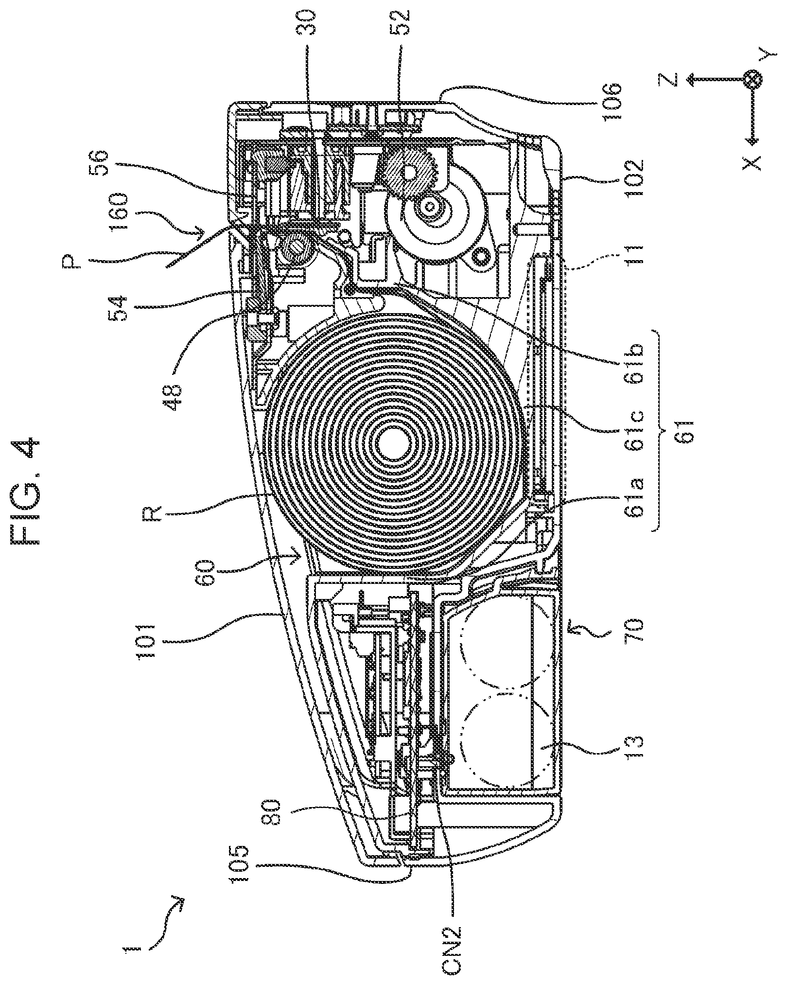 Patent US12097717 Figure 4 – Mobile printer