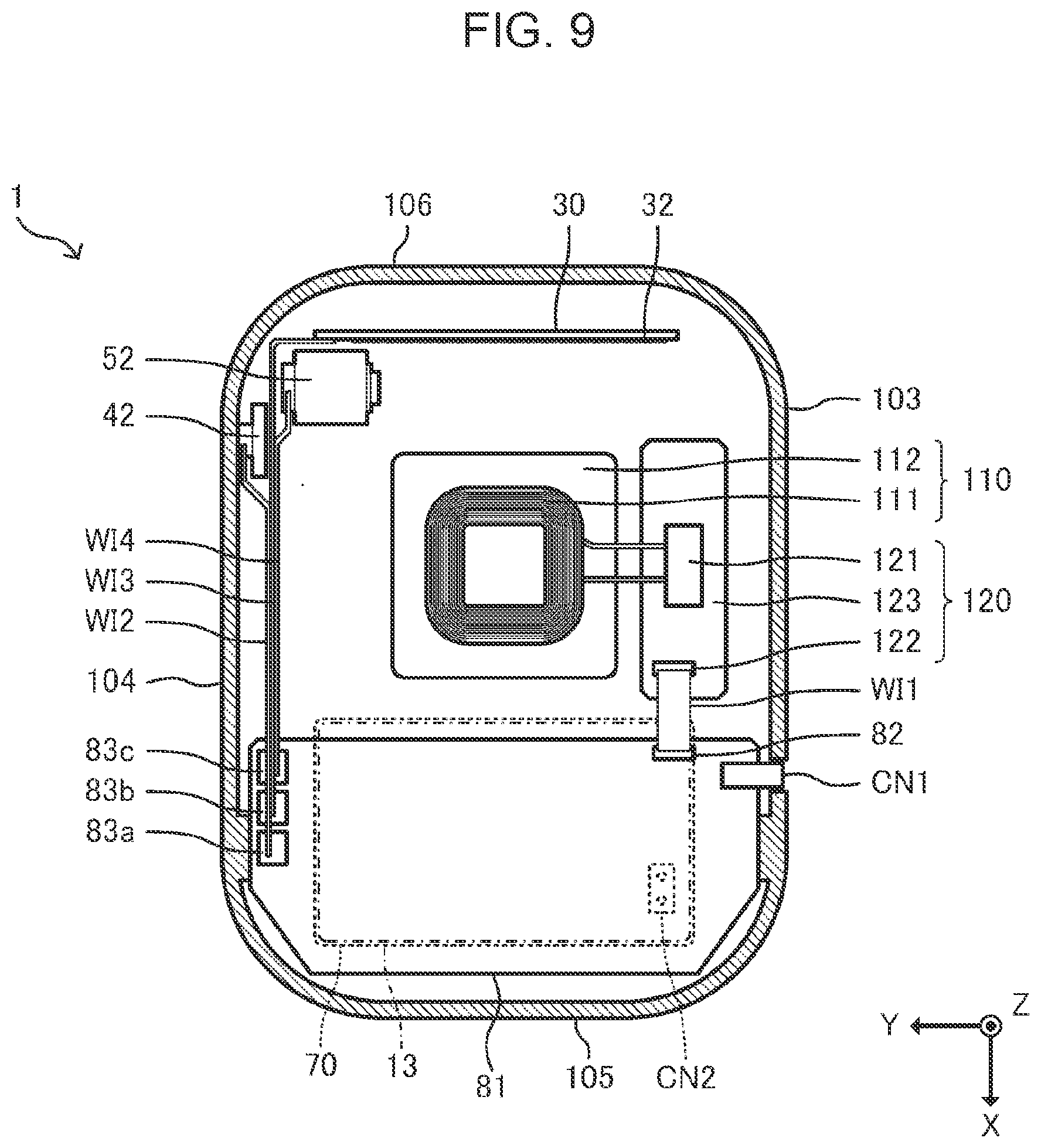 Patent US12097717 Figure 9 – Mobile printer