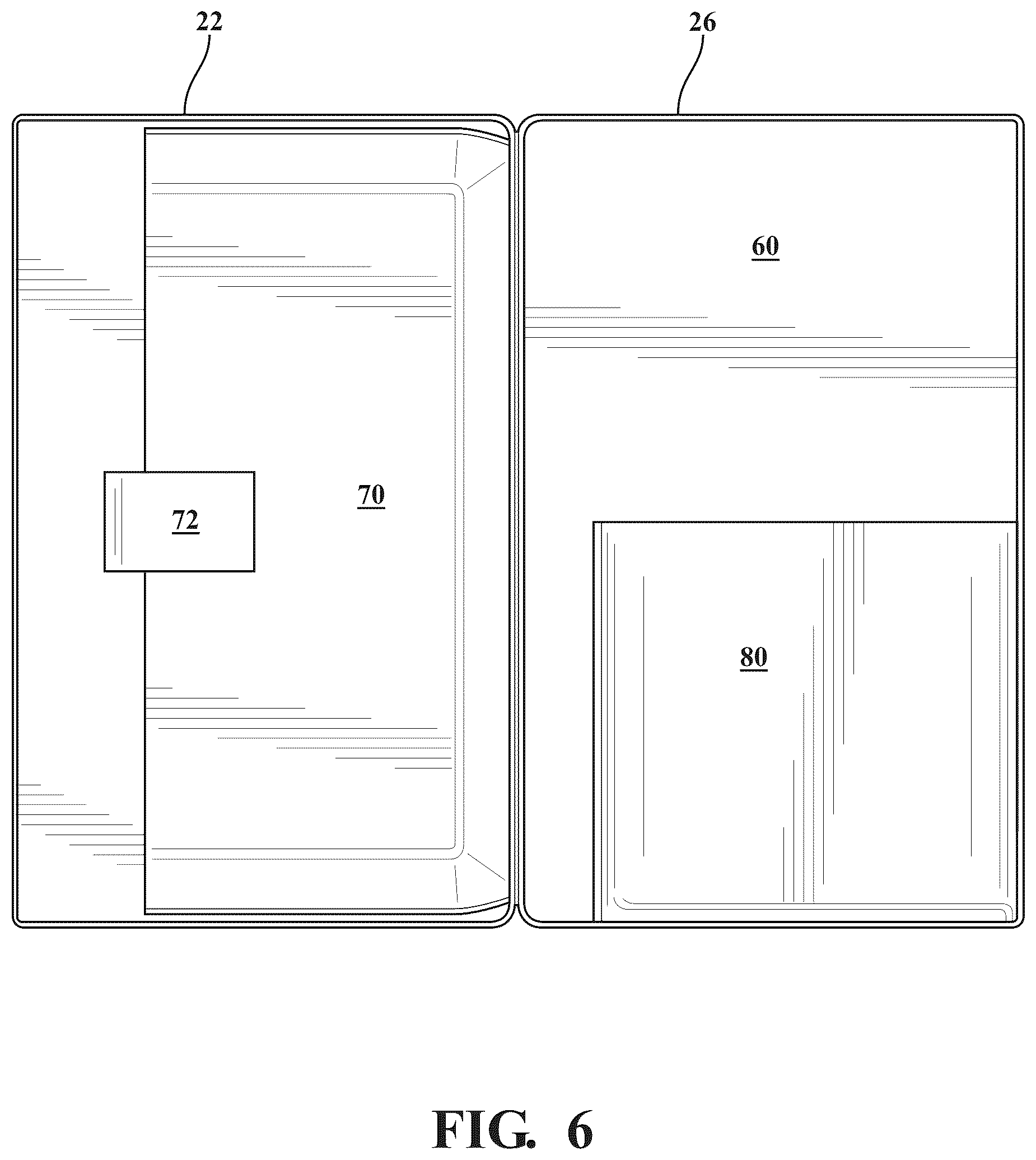 Patent US12097721 Figure 6 – Trifold organizer