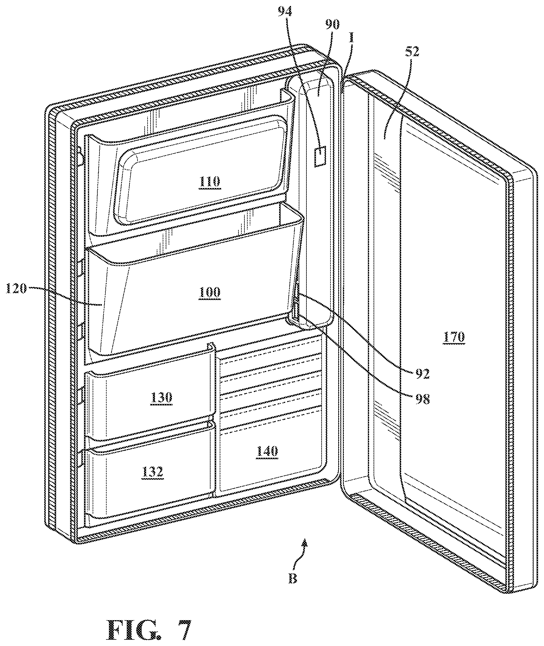 Patent US12097721 Figure 7 – Trifold organizer