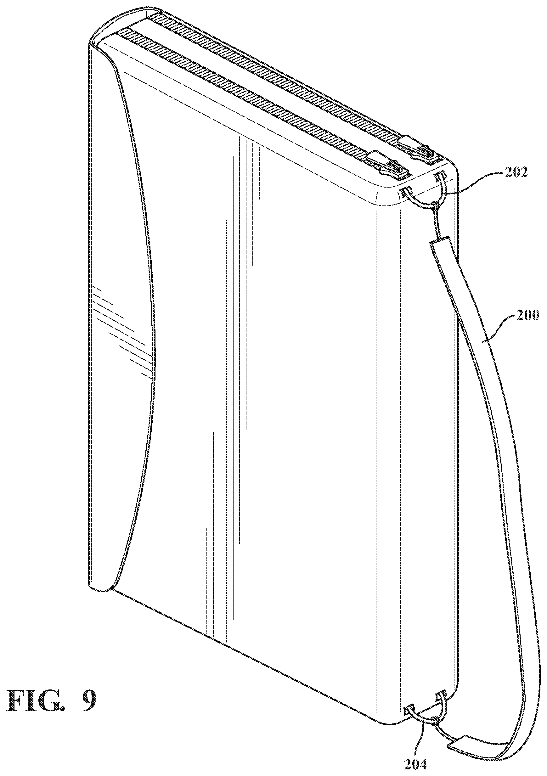 Patent US12097721 Figure 9 – Trifold organizer