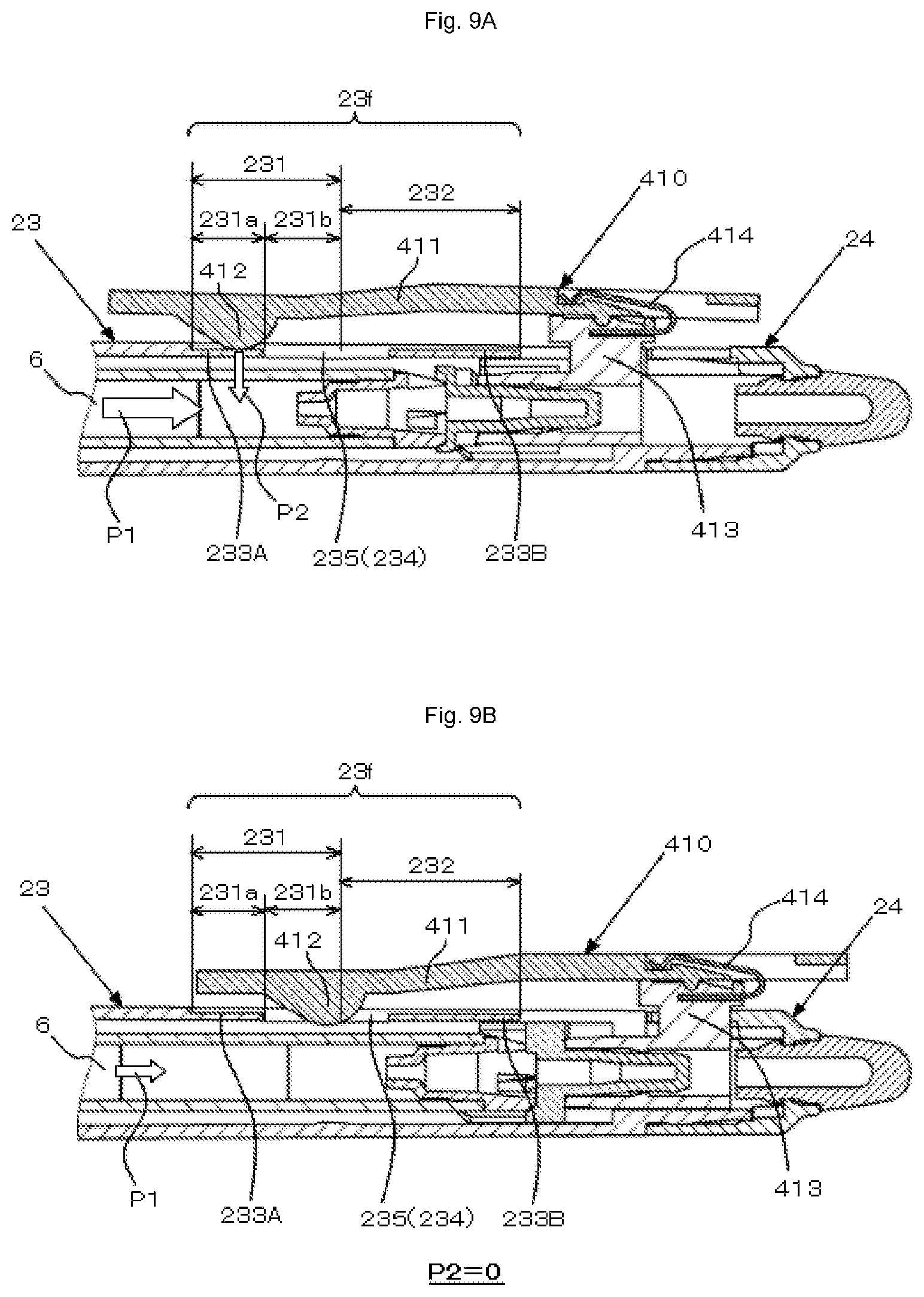 Patent US12097723 Figure 9 – Retractable writing implement