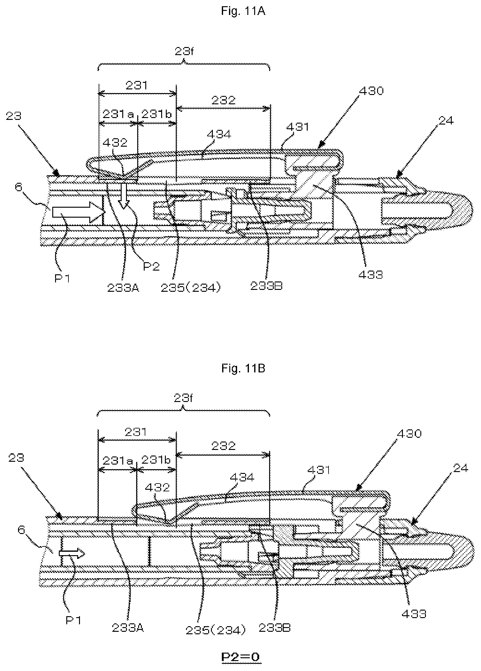 Patent US12097723 Figure 11 – Retractable writing implement