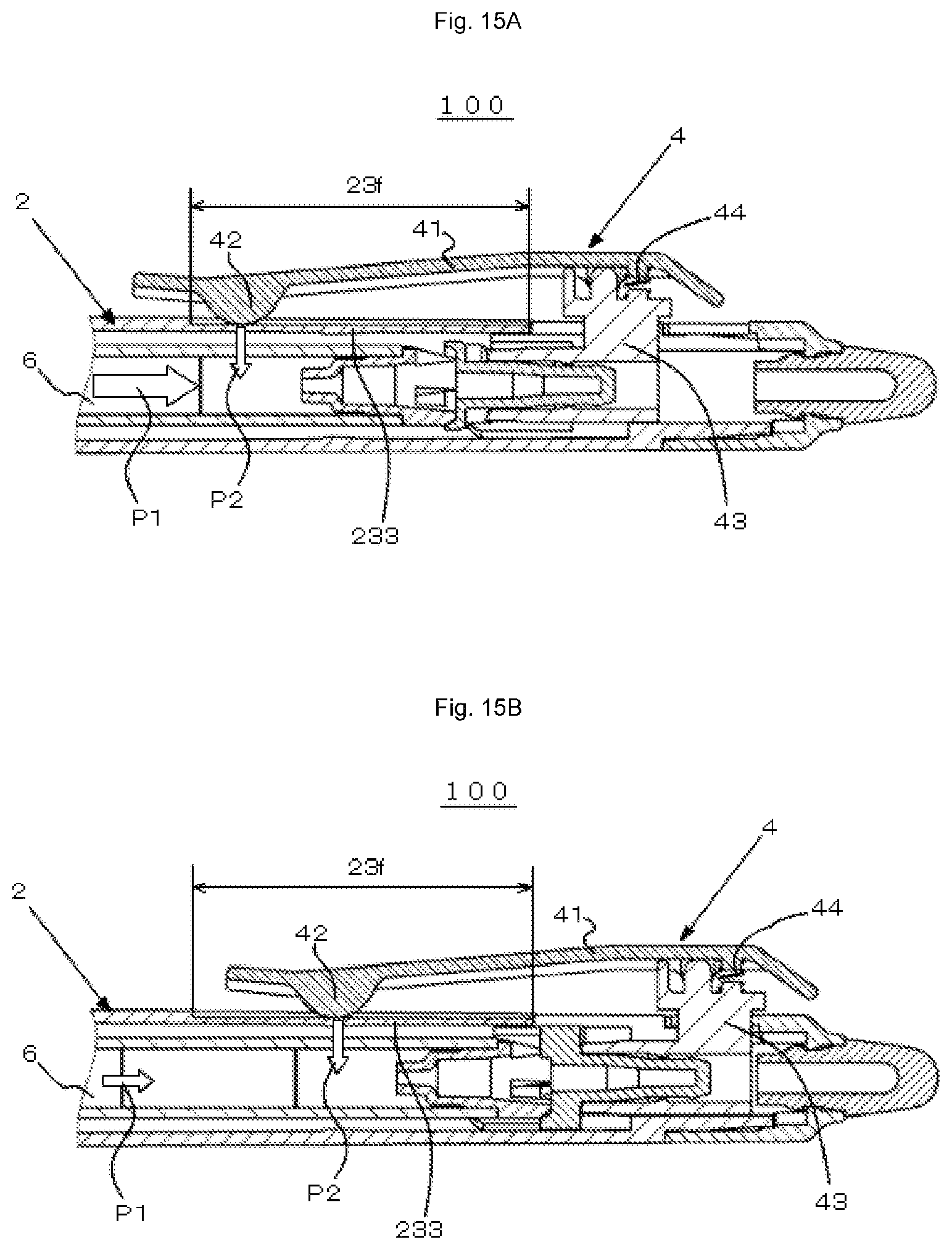 Patent US12097723 Figure 15 – Retractable writing implement