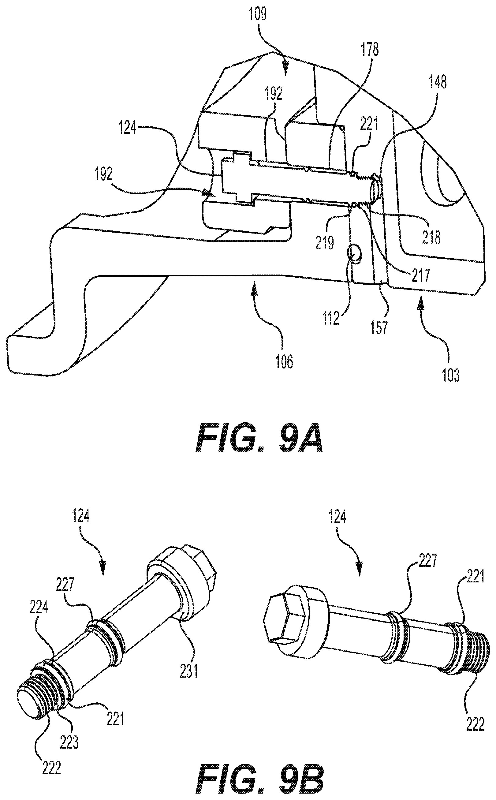 Patent US12097725 Figure 6 – Bolt together wheel with deflation system