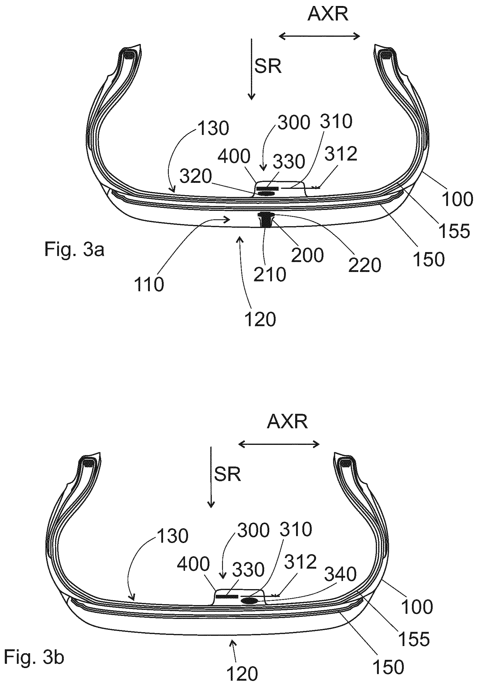 Patent US12097728 Figure 2 – Tire with a module