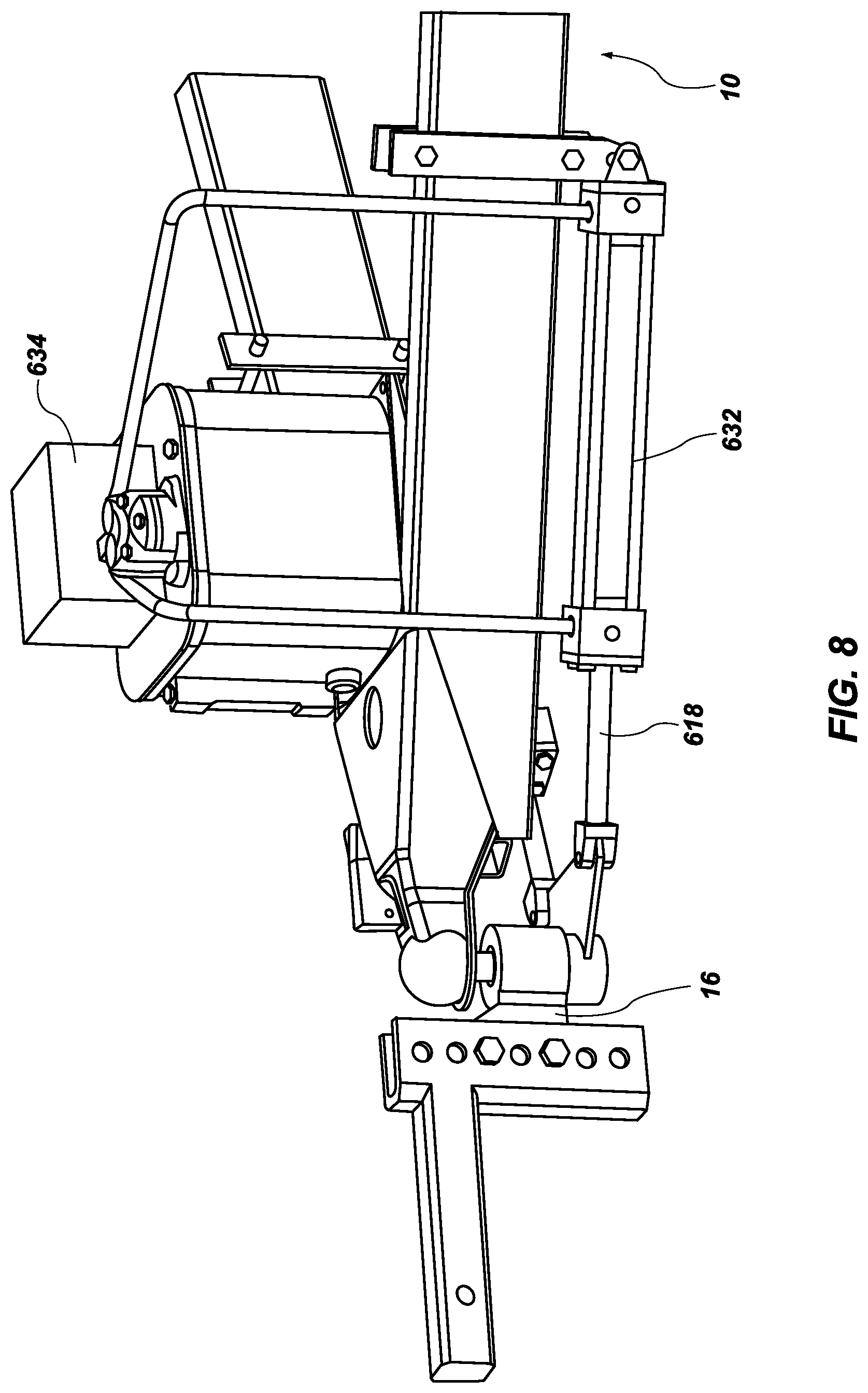 Patent US12097731 Figure 8 – Automatic weight distribution system and method with continuous monitoring