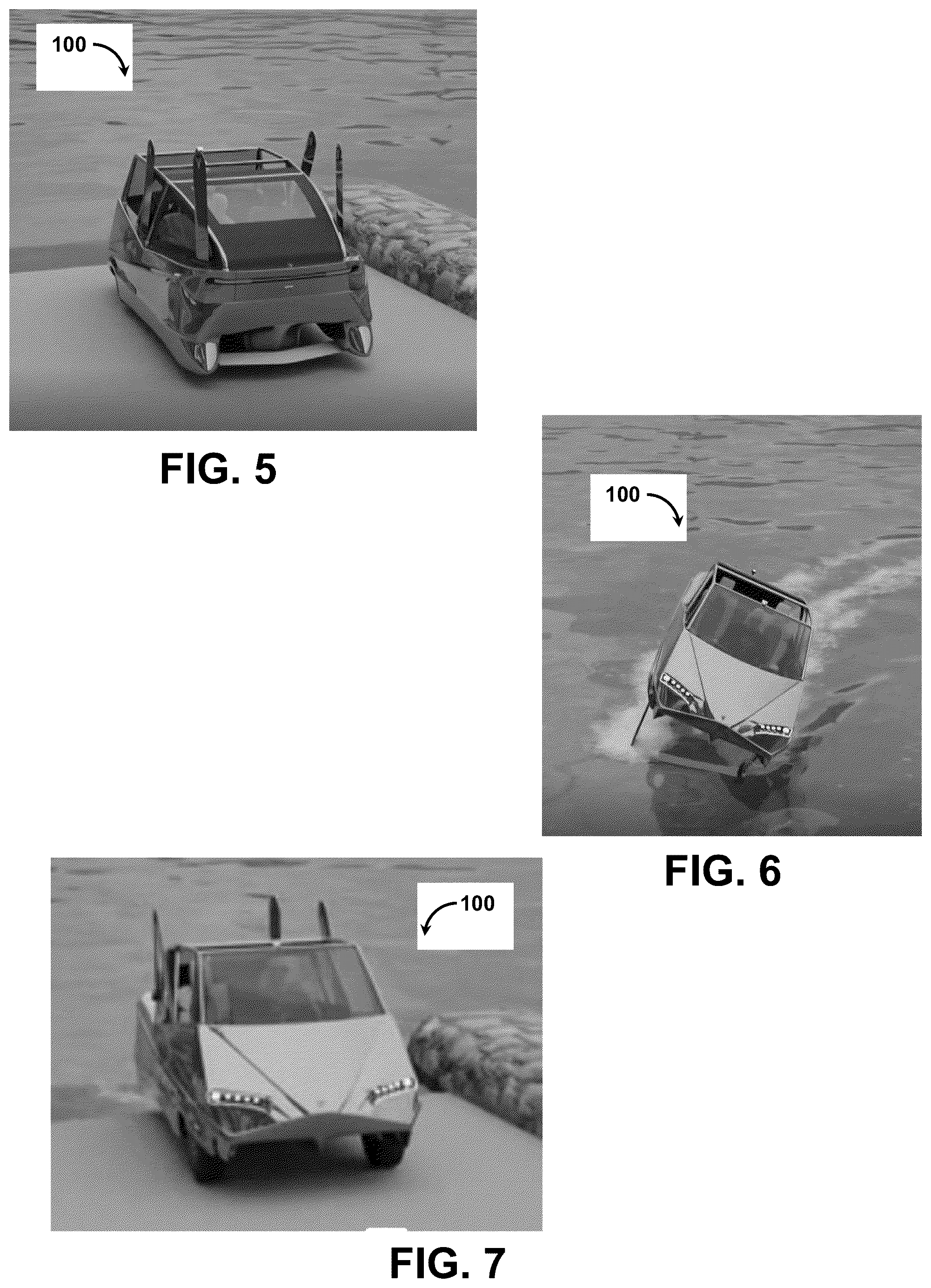 Patent US12097733 Figure 2 – Amphibious vehicle