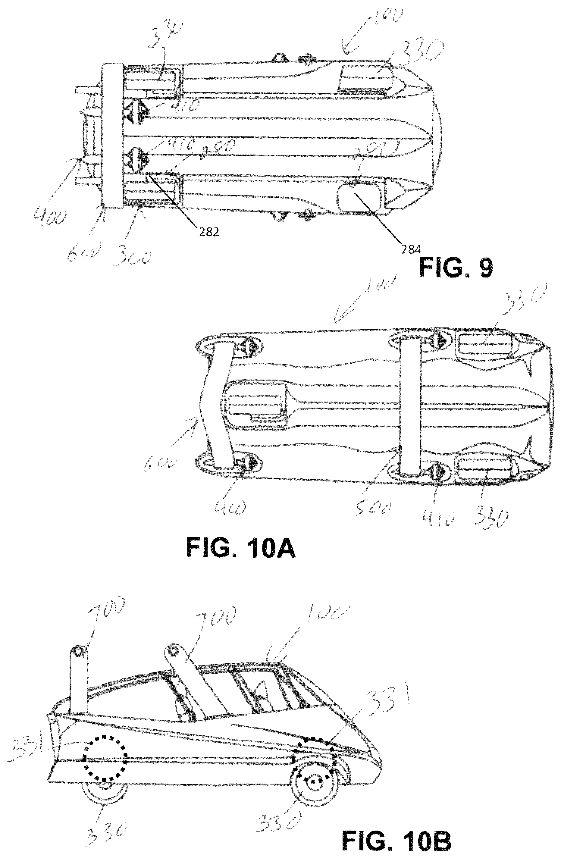 Patent US12097733 Figure 4 – Amphibious vehicle