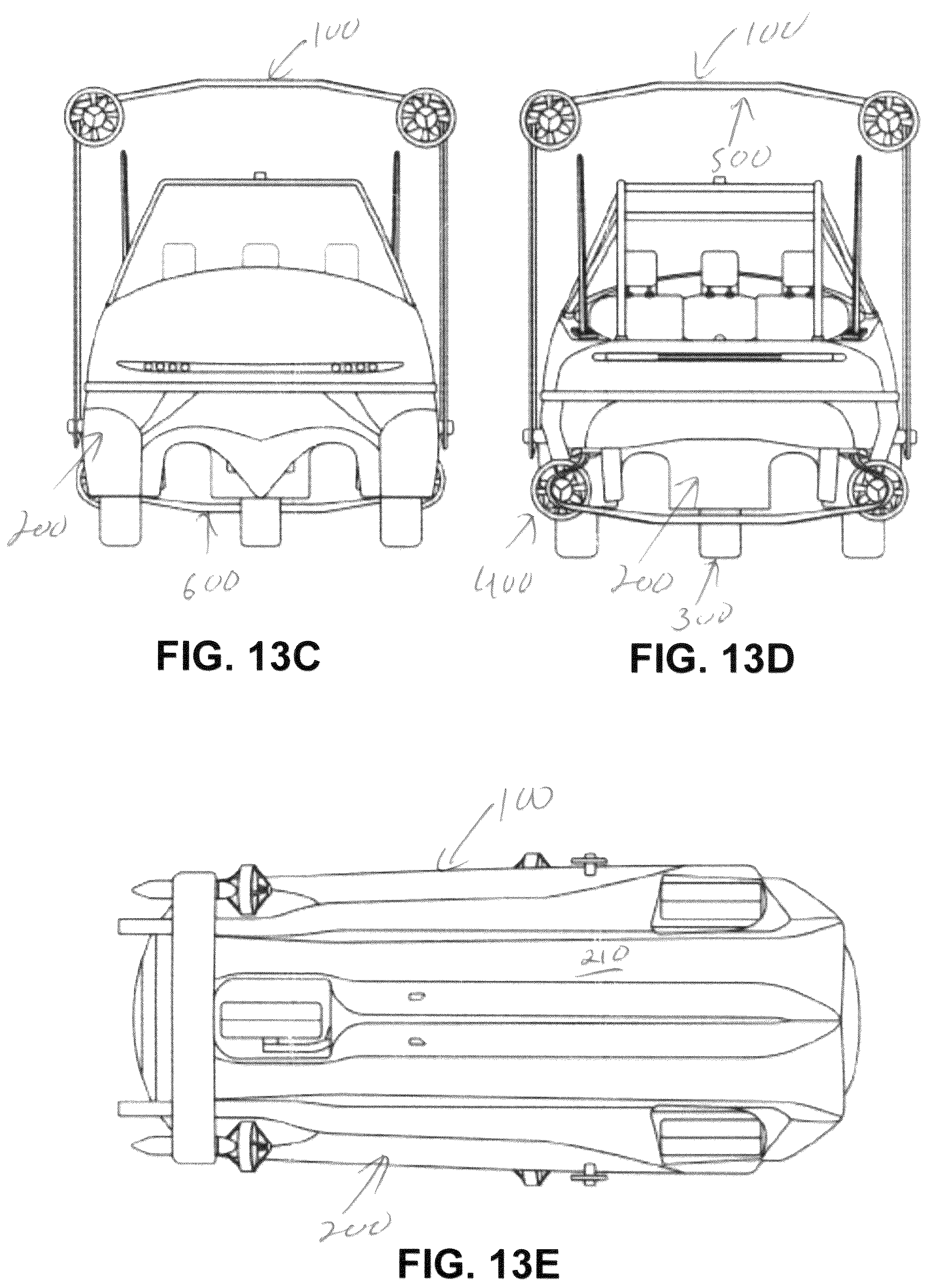 Patent US12097733 Figure 8 – Amphibious vehicle
