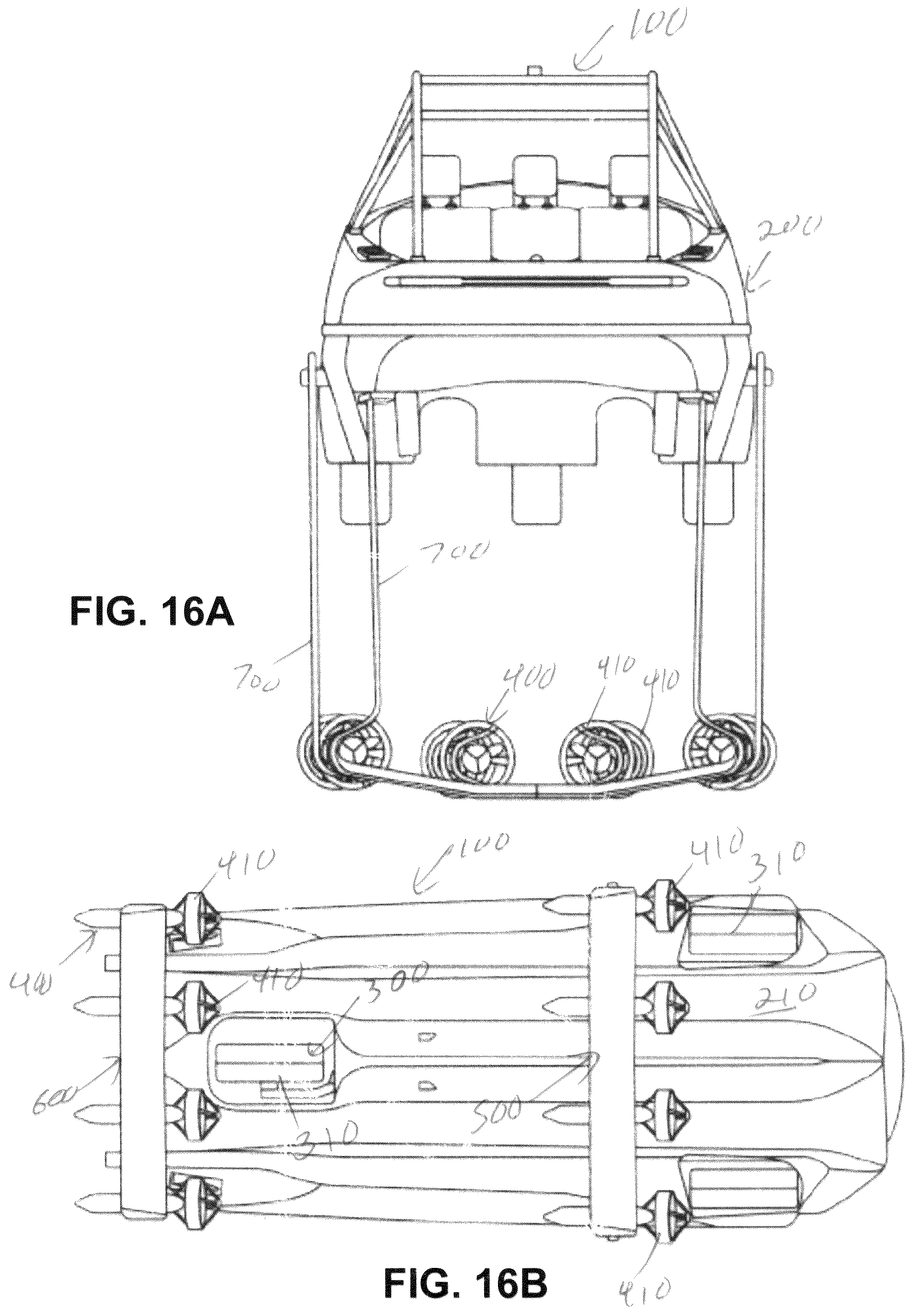 Patent US12097733 Figure 13 – Amphibious vehicle