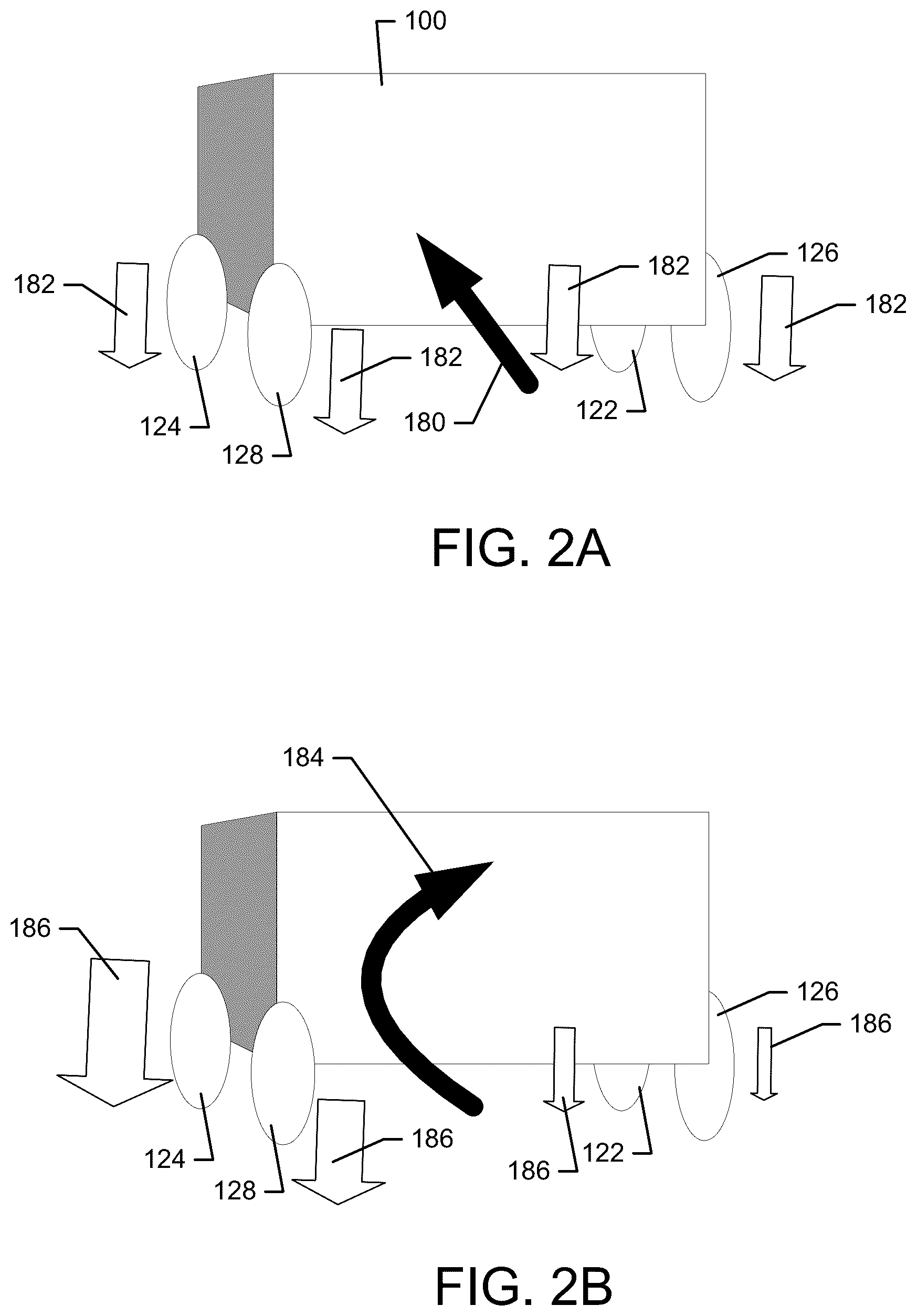 Patent US12097735 Figure 2 – Suspension system with dynamic weight balancing control