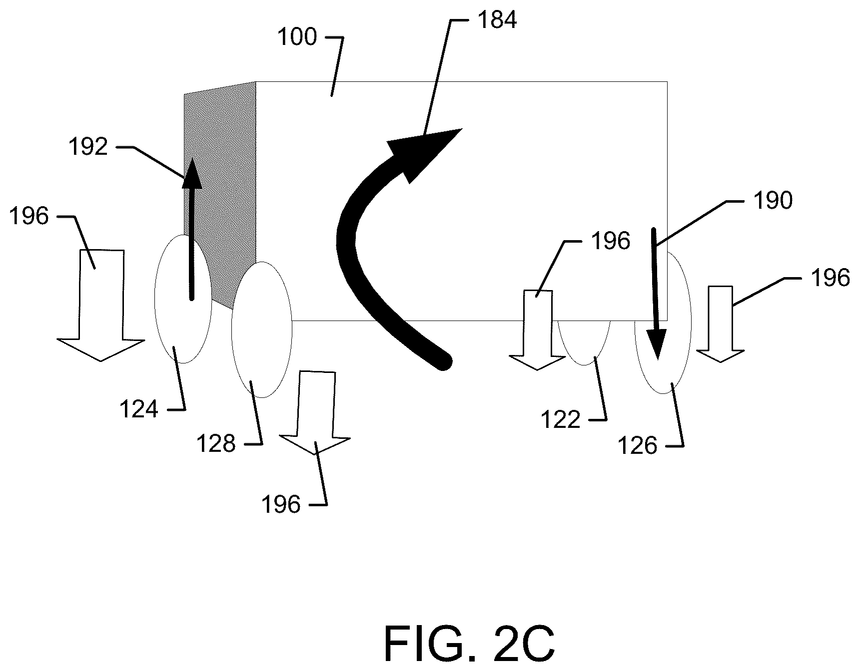 Patent US12097735 Figure 3 – Suspension system with dynamic weight balancing control