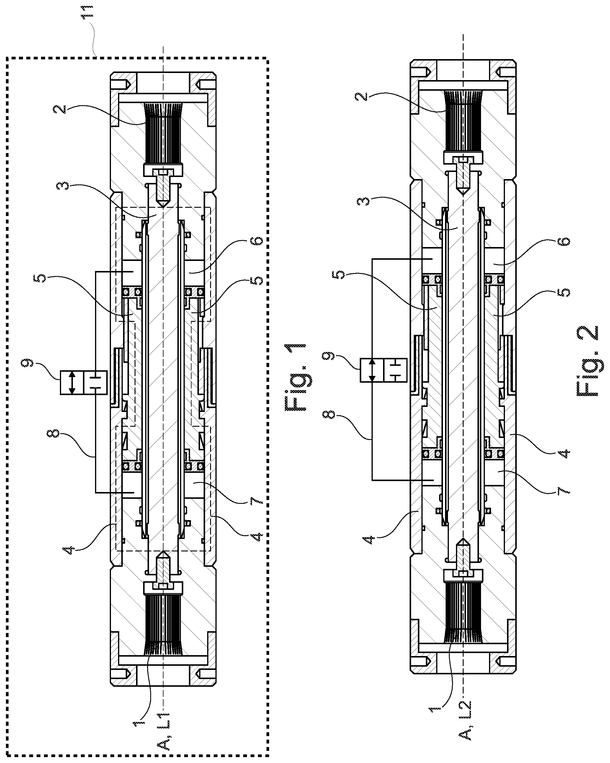 Patent US12097741 Figure 1 – Stabilizer assembly for a two-track vehicle