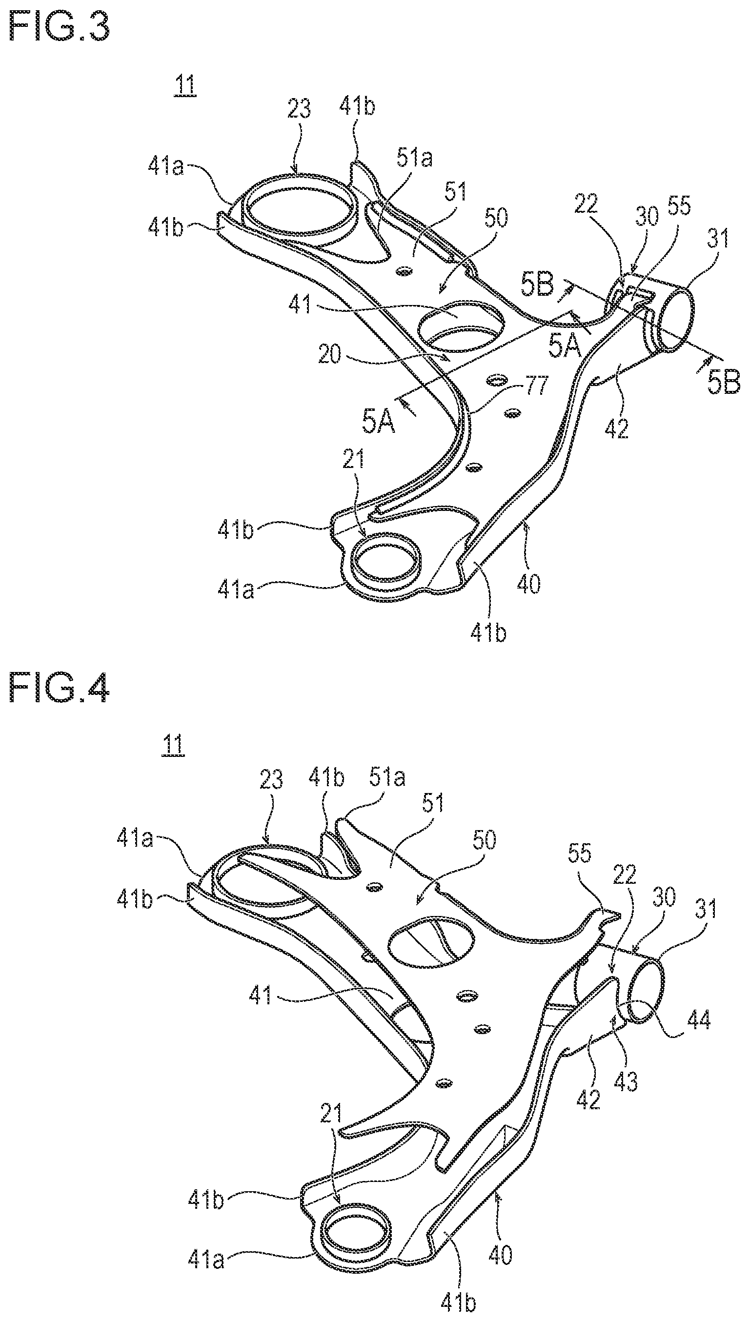Patent US12097743 Figure 2 – Suspension structure for vehicle and method of manufacturing the same
