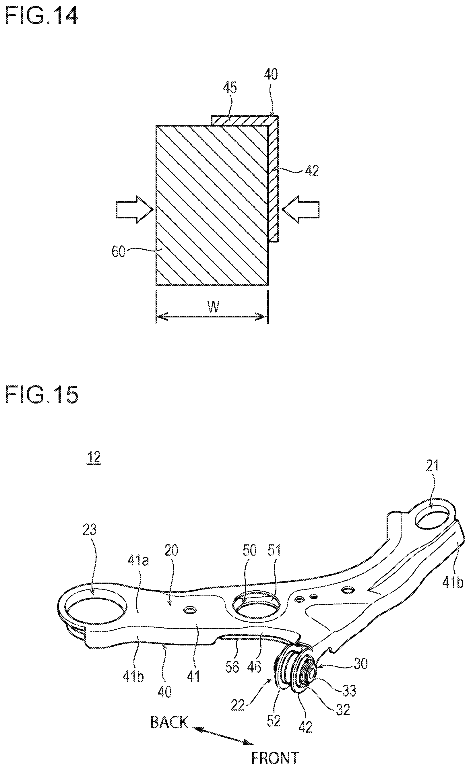 Patent US12097743 Figure 8 – Suspension structure for vehicle and method of manufacturing the same