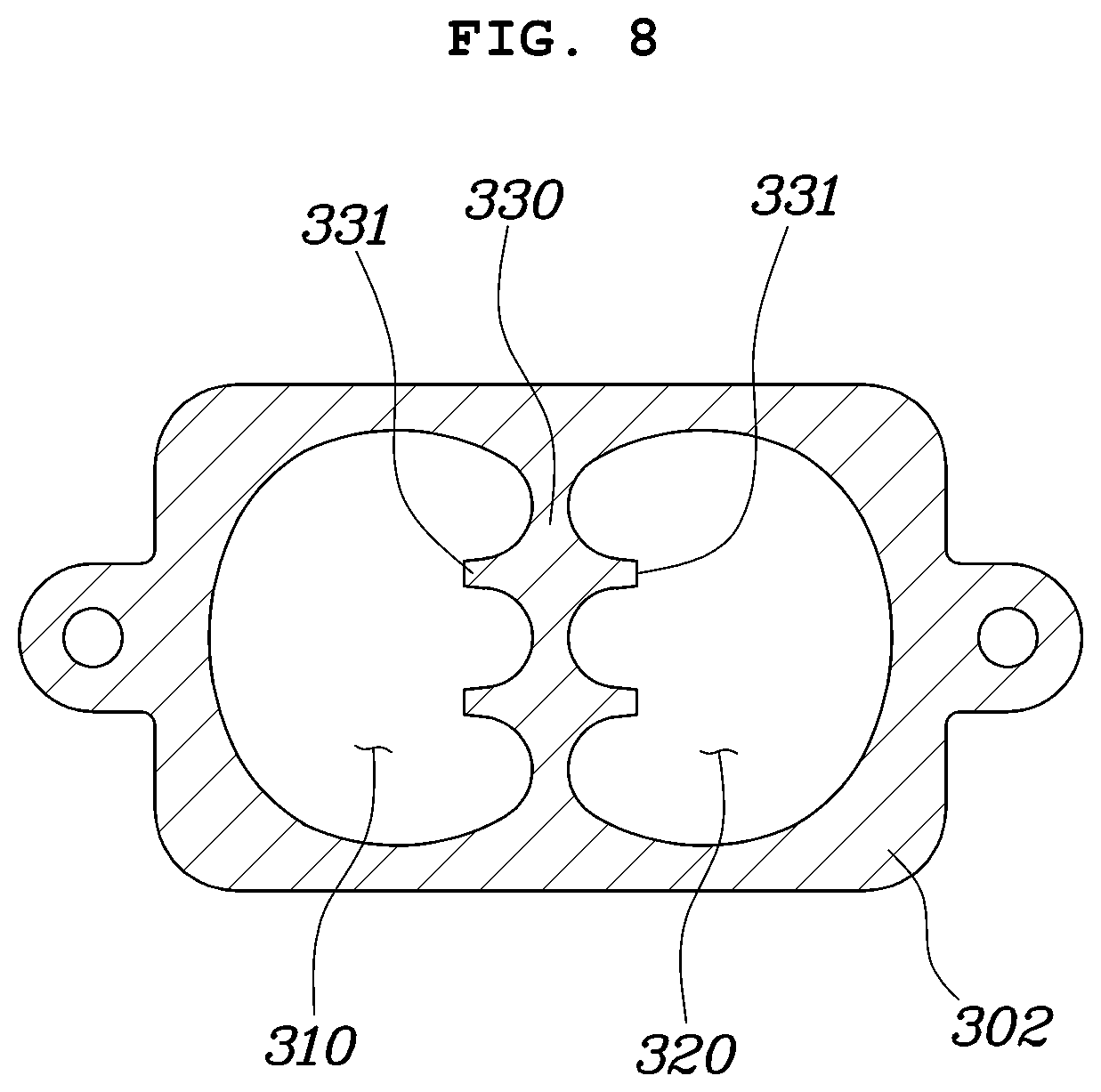 Patent US12097746 Figure 7 – Heat exchanger and refrigerant module of integrated thermal management system for vehicle including same