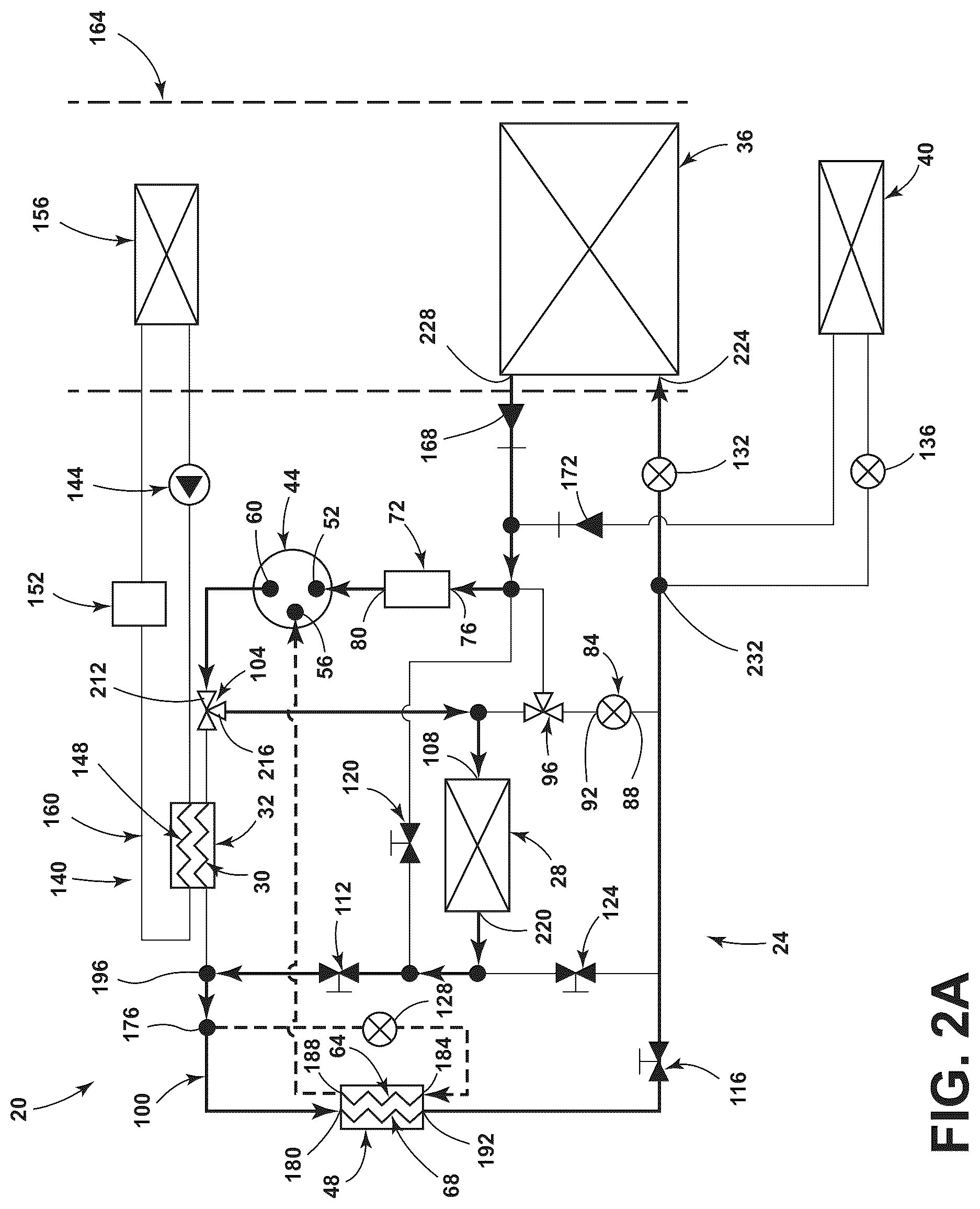 Patent US12097750 Figure 2 – Heat pump for a vehicle
