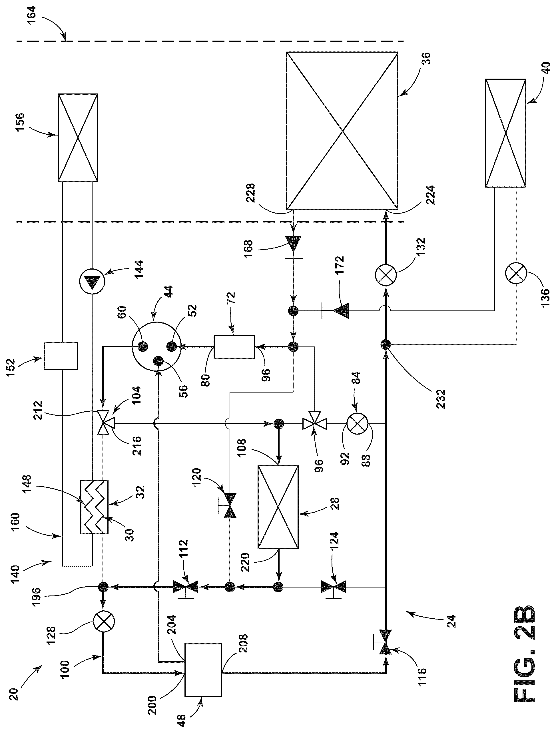 Patent US12097750 Figure 3 – Heat pump for a vehicle