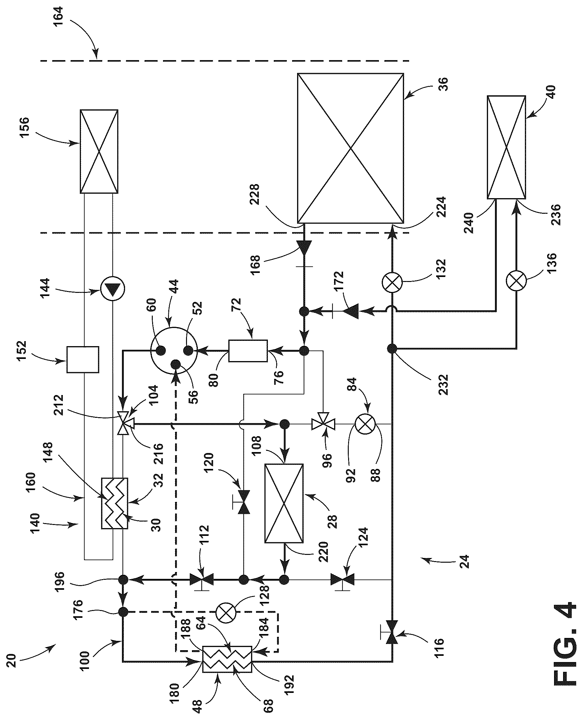 Patent US12097750 Figure 5 – Heat pump for a vehicle